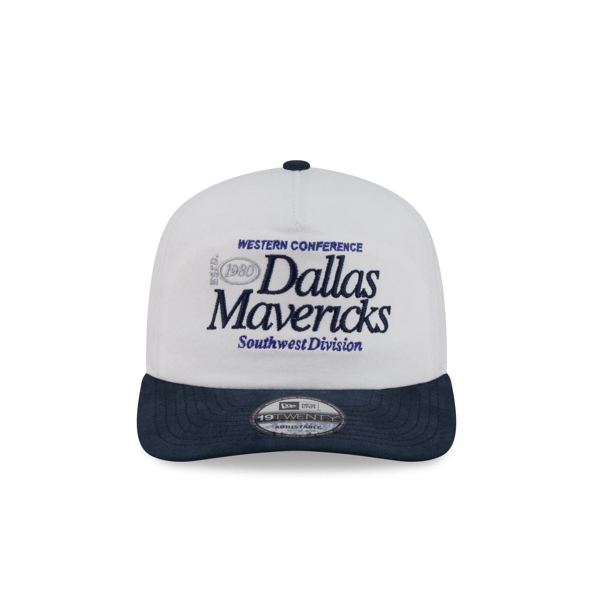 Dallas Mavericks Conference Script 19TWENTY Snapback Hat - Image 2