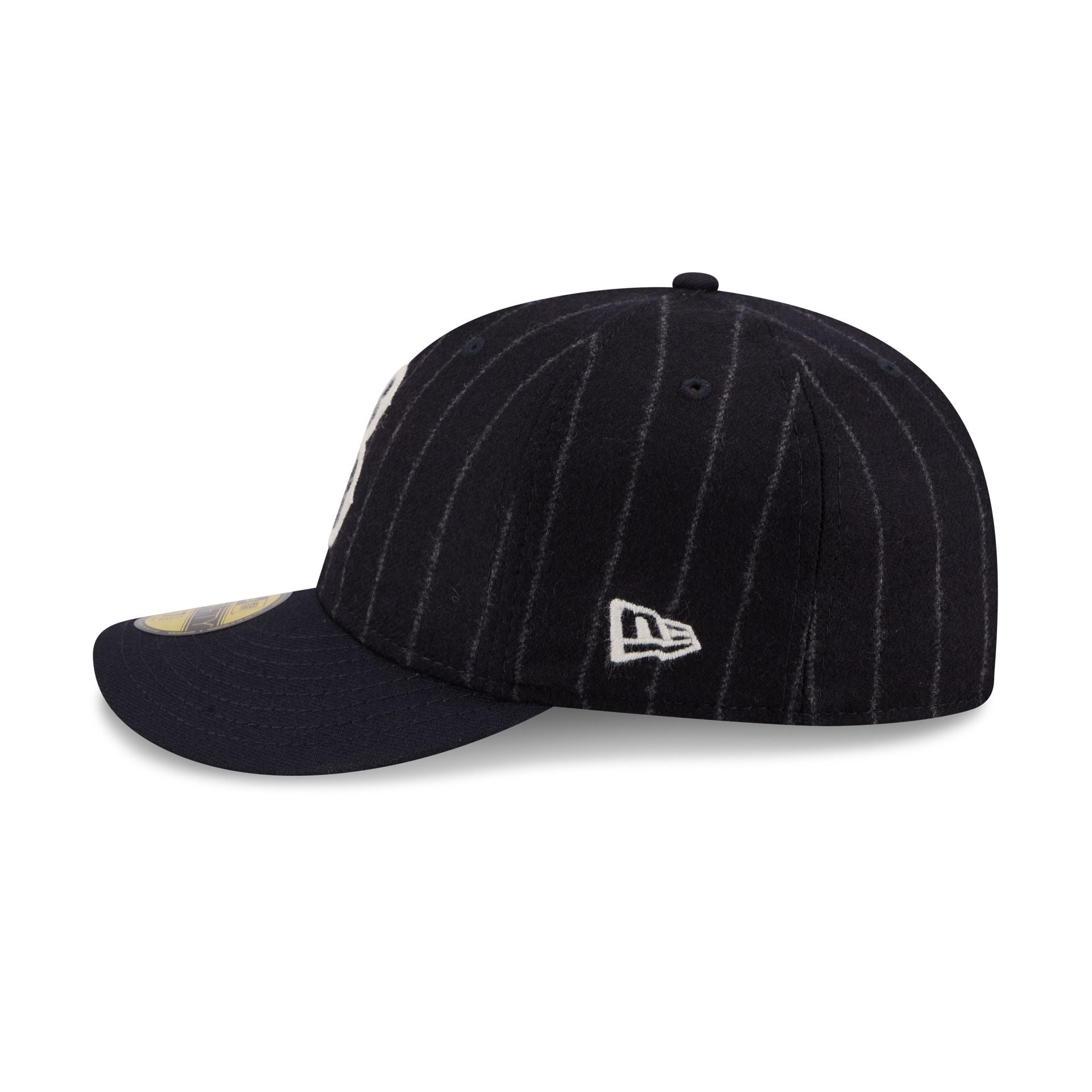 Brooklyn Dodgers Pinstripe Merino & Cashmere Moon 59FIFTY Fitted Hat - Image 5