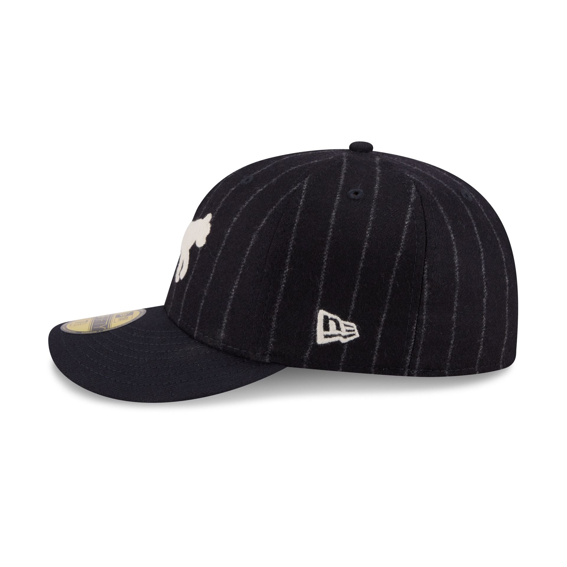 Detroit Tigers Pinstripe Merino & Cashmere Moon 59FIFTY Fitted Hat - Image 5