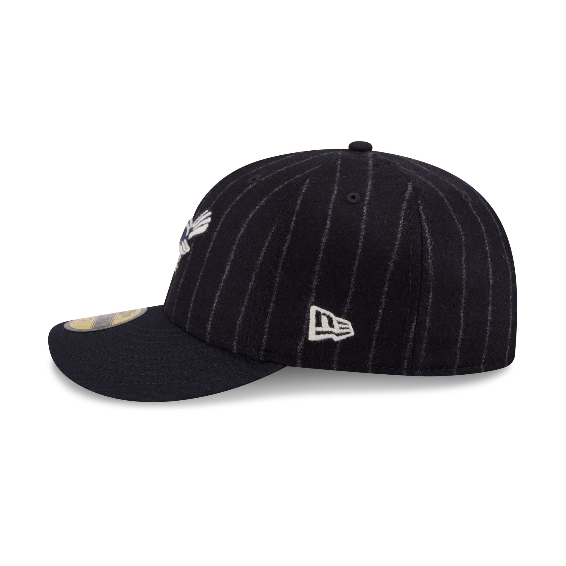 Baltimore Orioles Pinstripe Merino & Cashmere Moon 59FIFTY Fitted Hat - Image 5