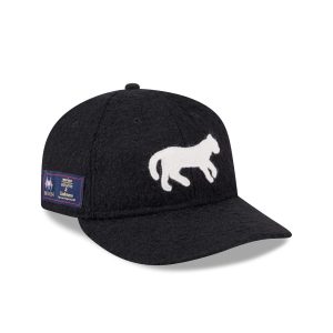 Detroit Tigers Navy Merino & Cashmere Moon Retro Crown 9FIFTY Adjustab
