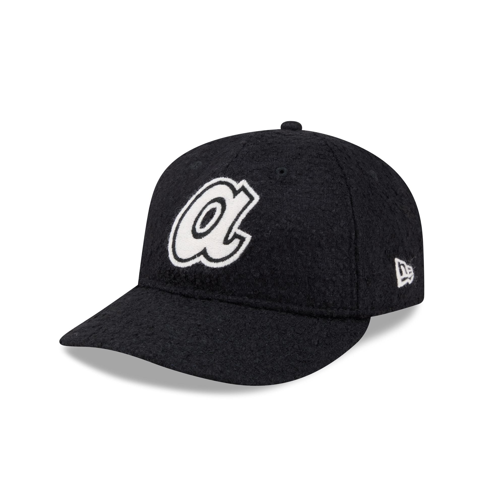 Atlanta Braves Navy Merino & Cashmere Moon Retro Crown 9FIFTY Adjustab - Image 3