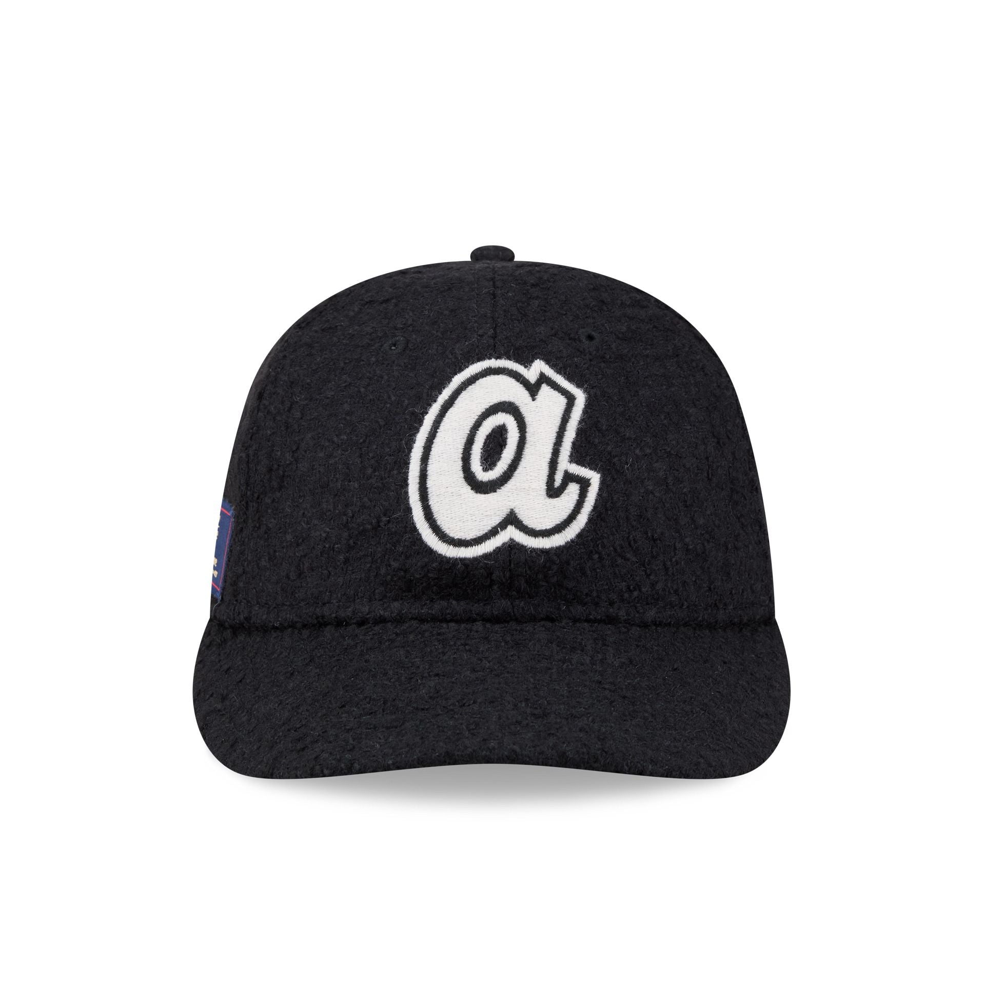 Atlanta Braves Navy Merino & Cashmere Moon Retro Crown 9FIFTY Adjustab - Image 2