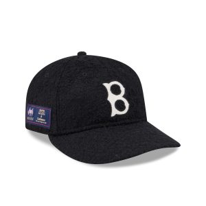 Boston Red Sox Navy Merino & Cashmere Moon Retro Crown 9FIFTY Adjustab