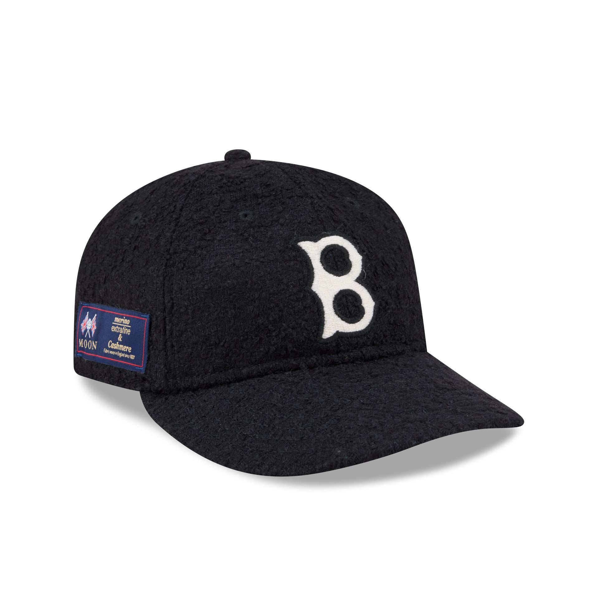 Boston Red Sox Navy Merino & Cashmere Moon Retro Crown 9FIFTY Adjustab