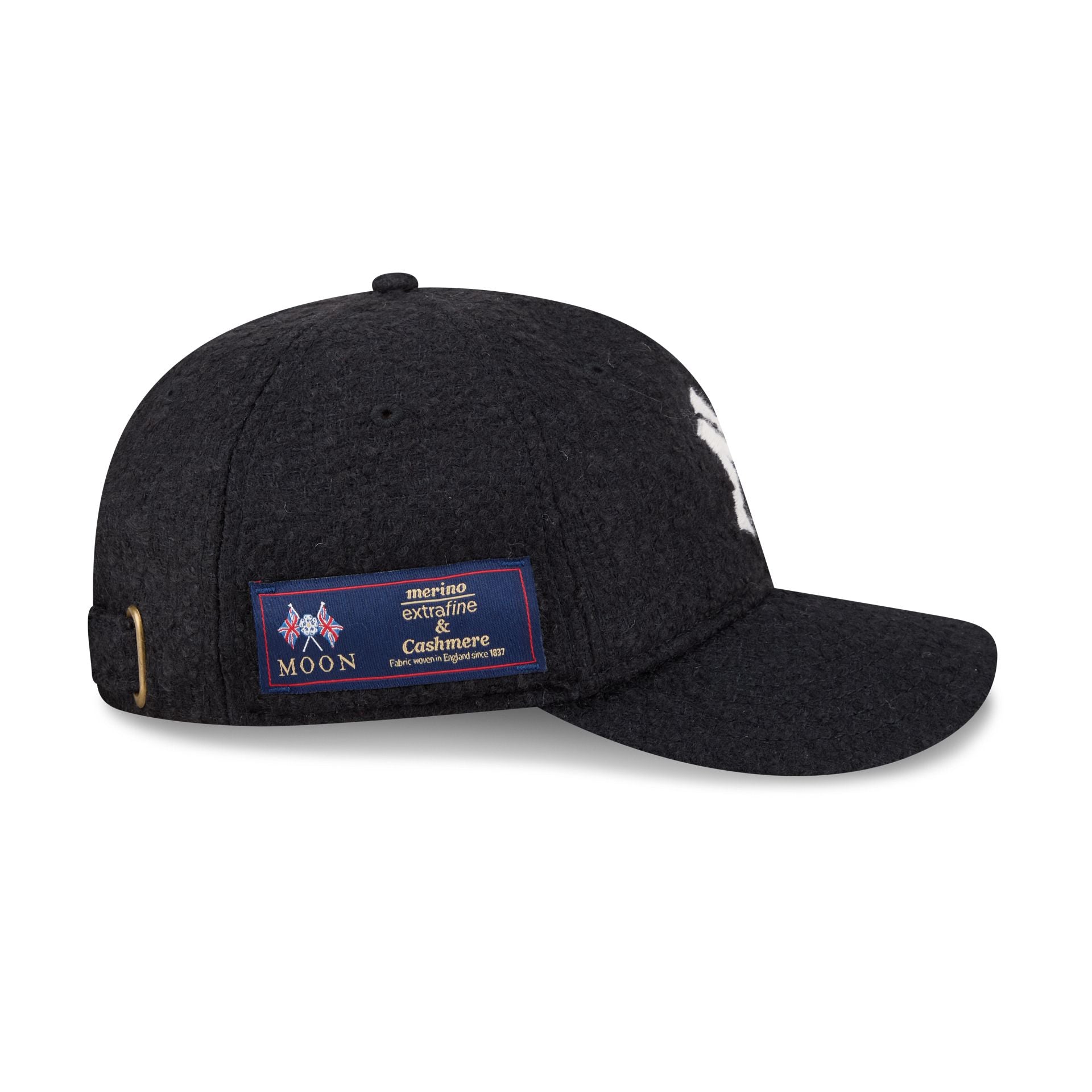 New York Yankees Navy Merino & Cashmere Moon Retro Crown 9FIFTY Adjustable Hat - Image 4