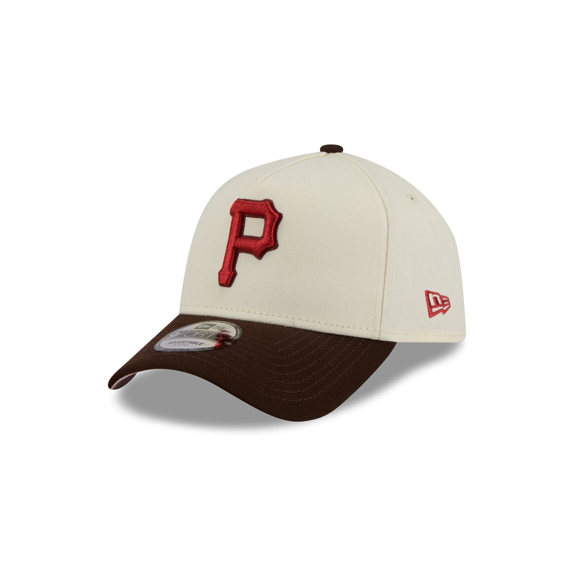 Pittsburgh Pirates City Script 9FORTY A-Frame Snapback Hat - Image 3