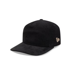 New Era Cap Corduroy Black 19TWENTY Adjustable Hat