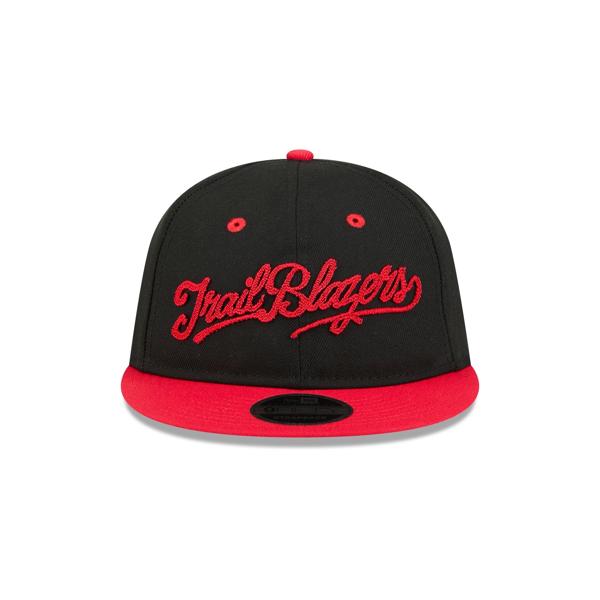 Portland Trail Blazers Chainstitch Script Retro Crown 9FIFTY Snapback Hat - Image 2
