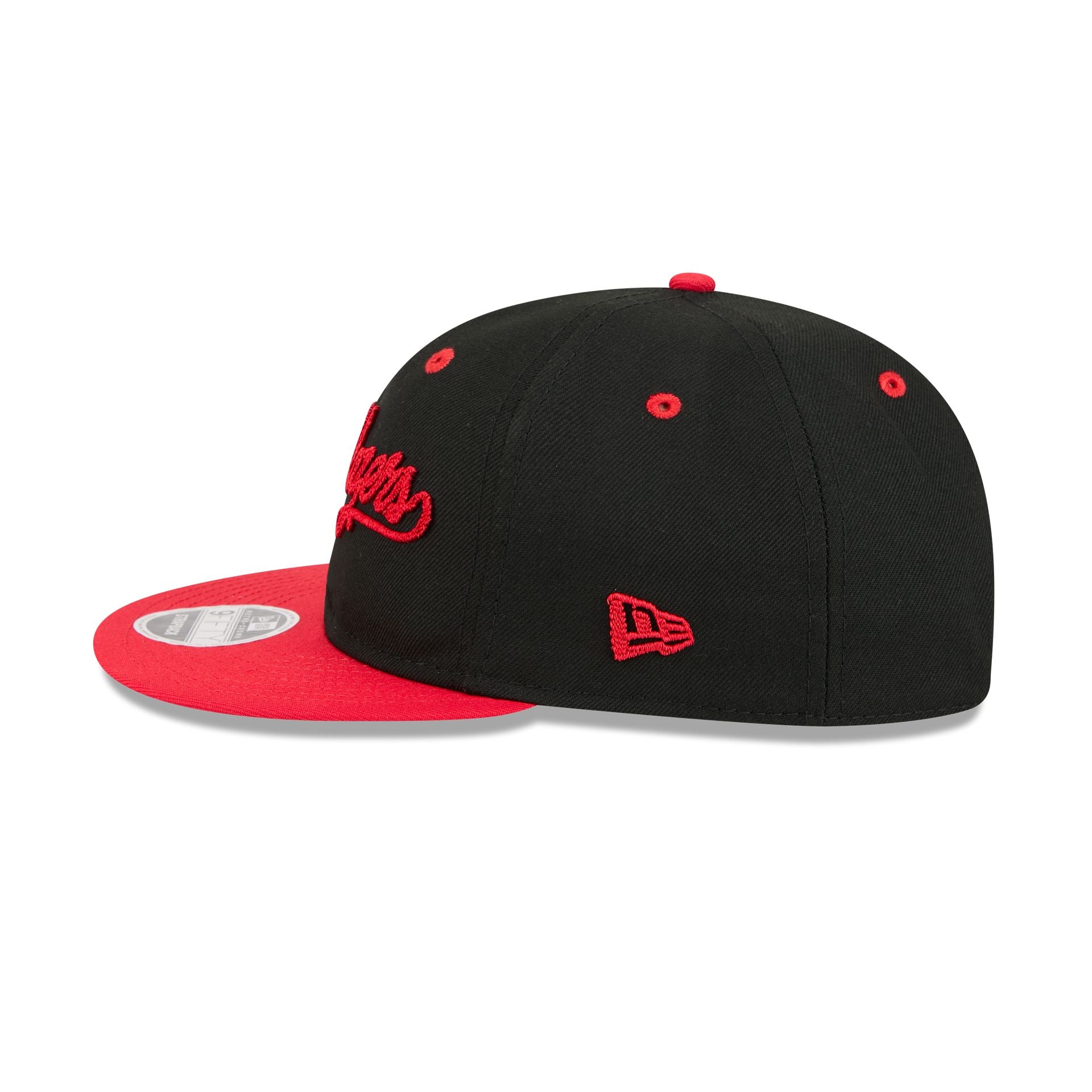Portland Trail Blazers Chainstitch Script Retro Crown 9FIFTY Snapback Hat - Image 5