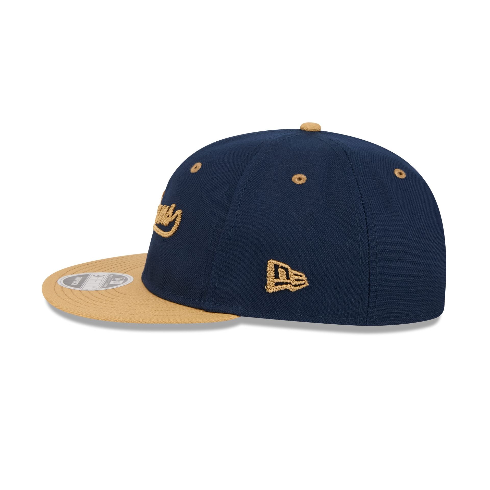 New Orleans Pelicans Chainstitch Script Retro Crown 9FIFTY Snapback Hat - Image 5