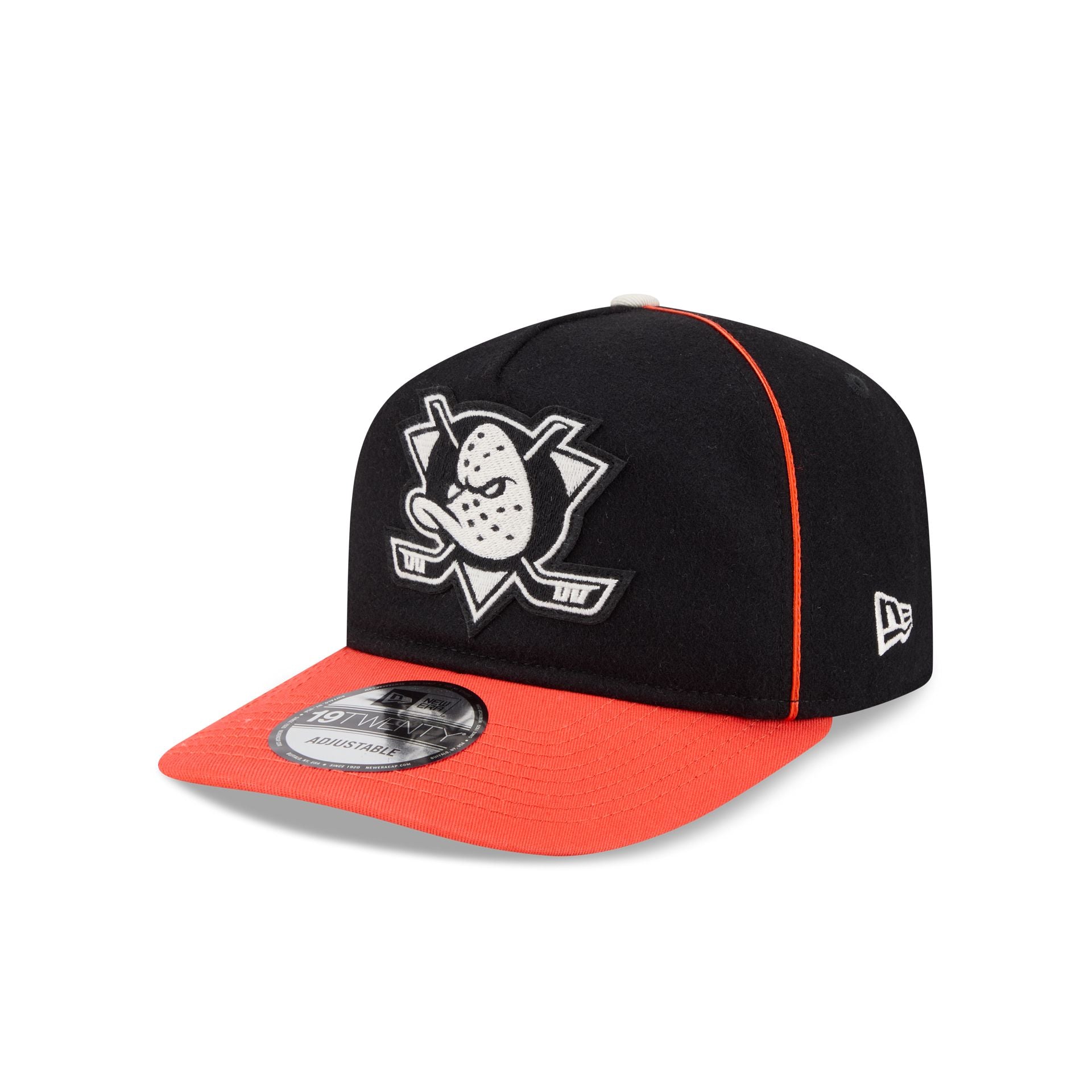 Anaheim Ducks Felt Logo 19TWENTY Adjustable Hat - Image 3