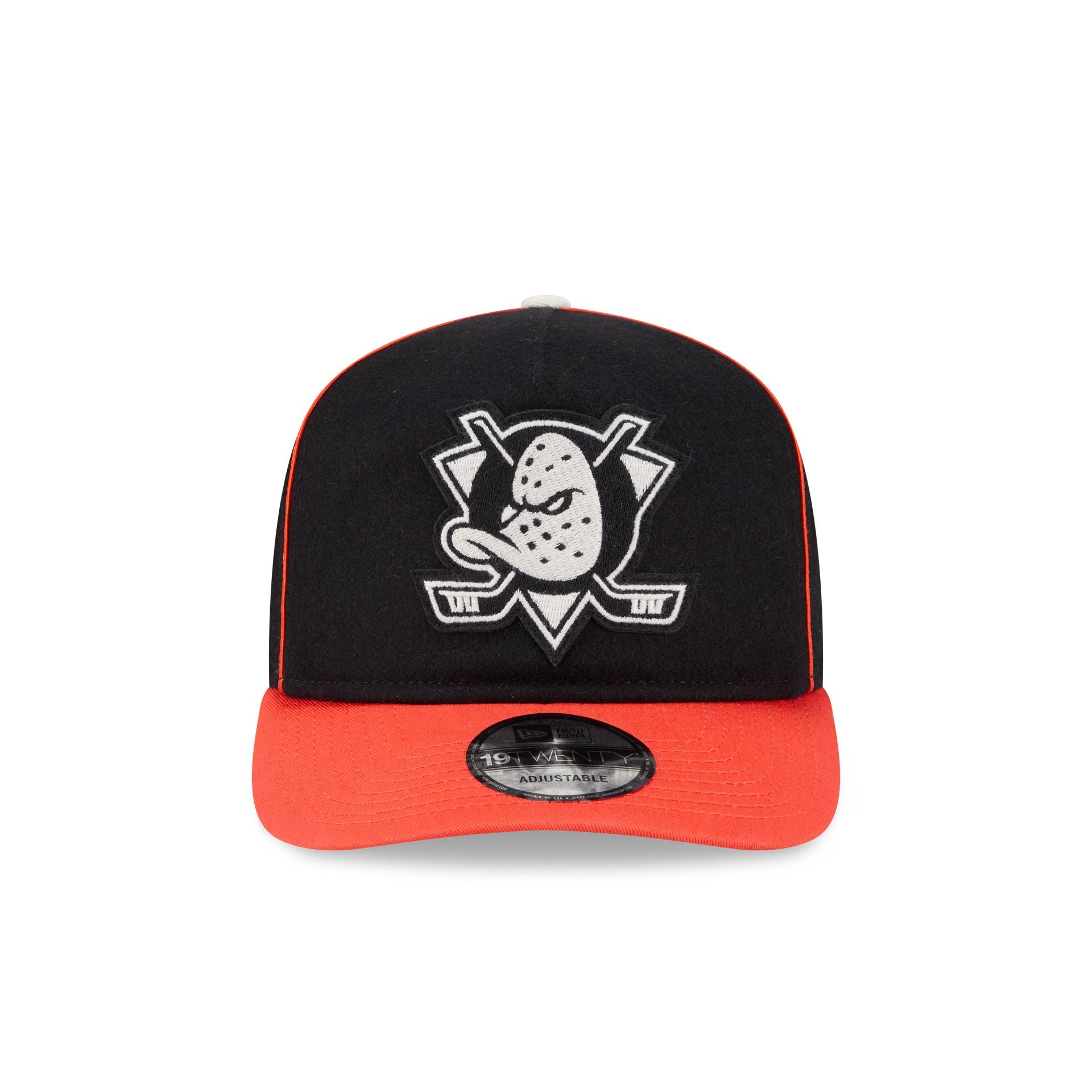 Anaheim Ducks Felt Logo 19TWENTY Adjustable Hat - Image 2