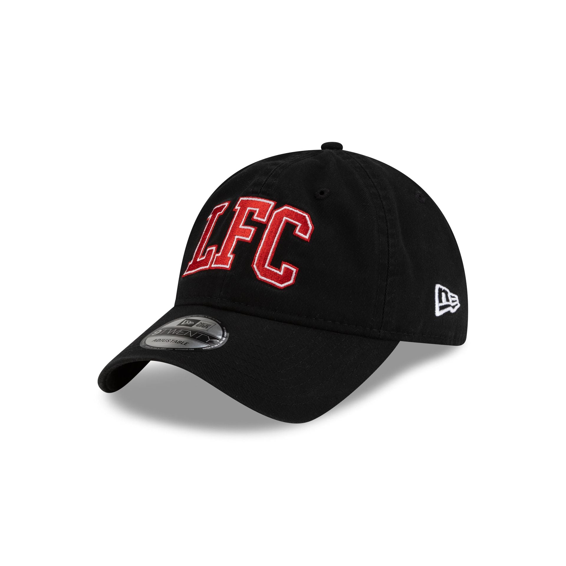 Liverpool FC Wordmark Black 9TWENTY Adjustable Hat - Image 3