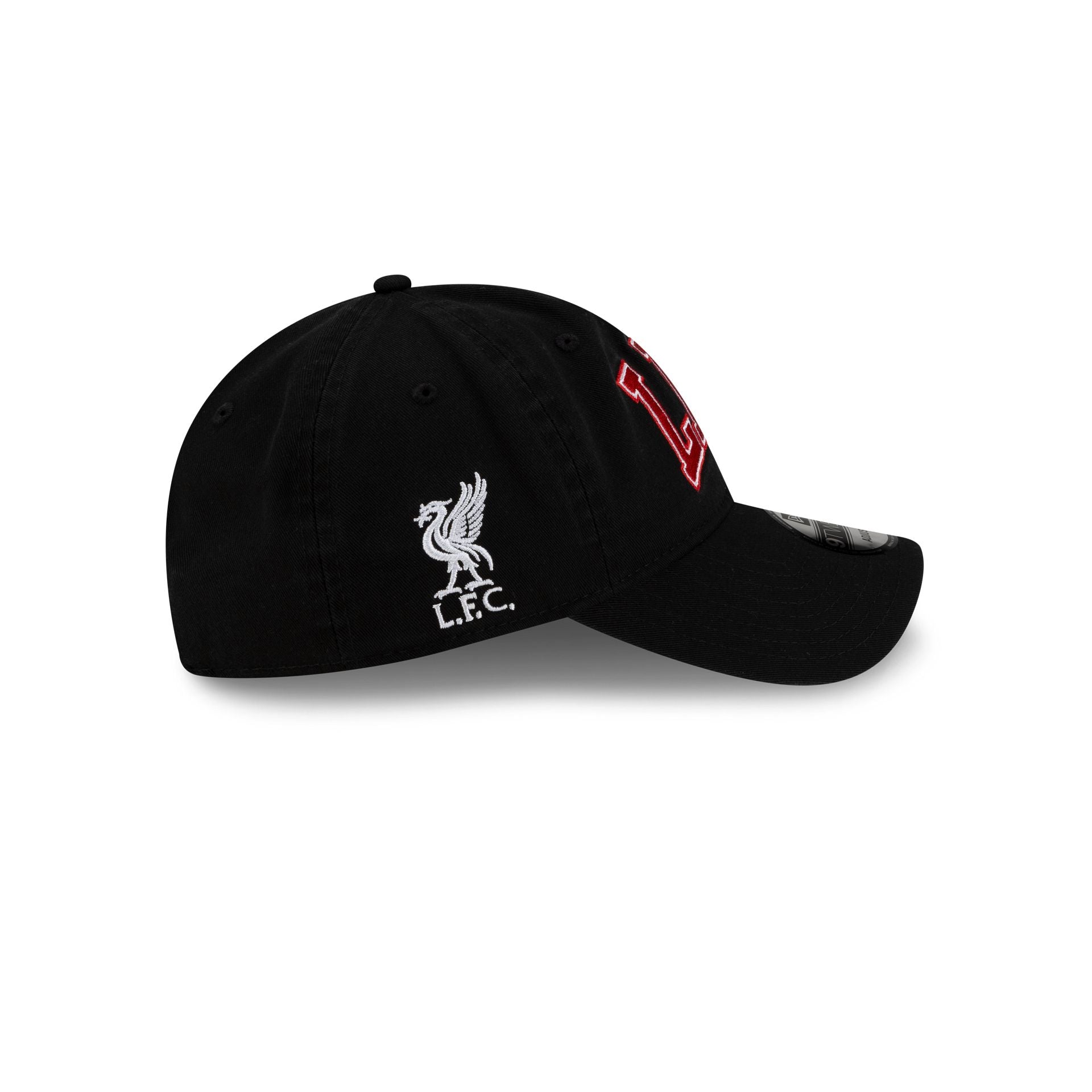 Liverpool FC Wordmark Black 9TWENTY Adjustable Hat - Image 4