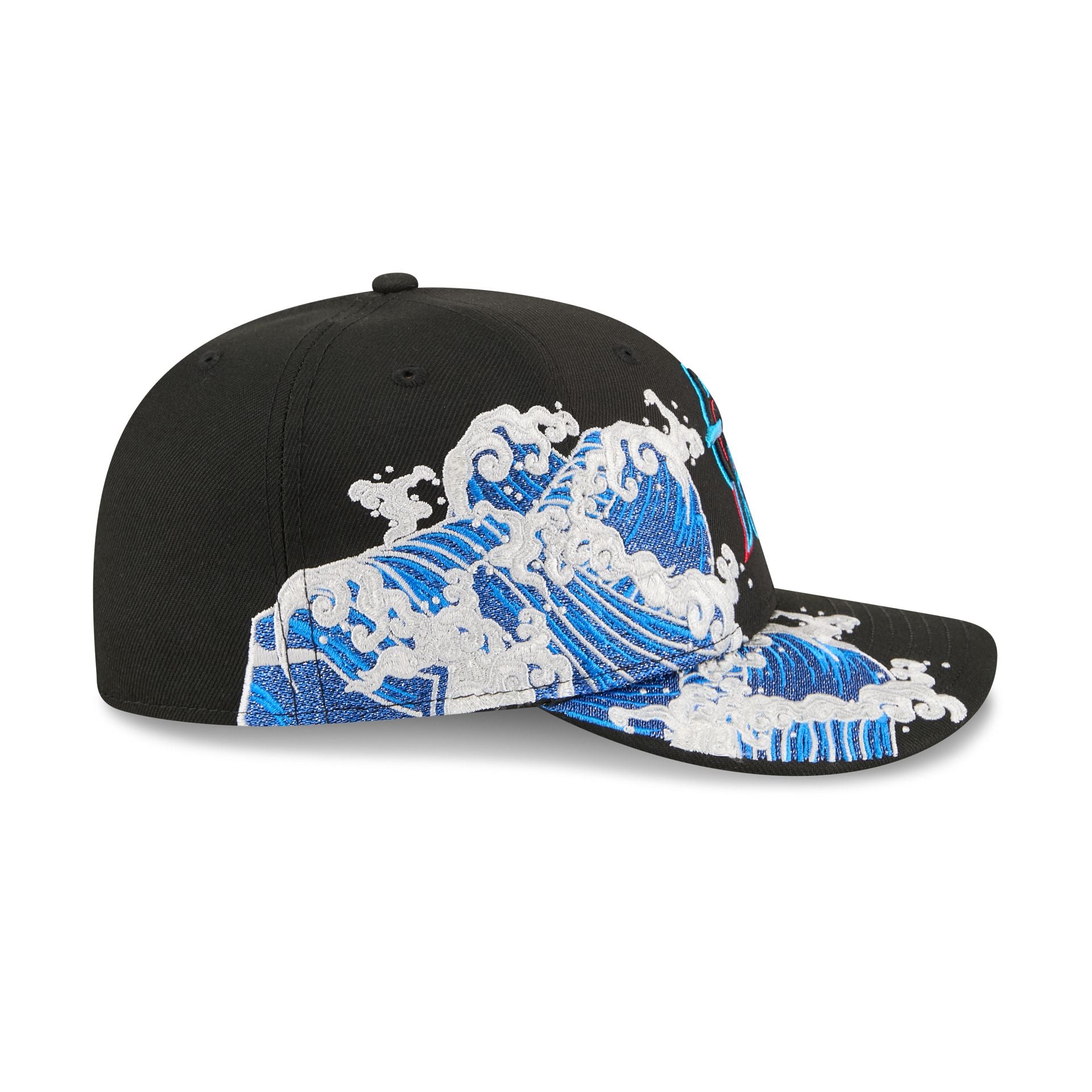 Miami Marlins Surf Tide 59FIFTY Fitted Hat - Image 4