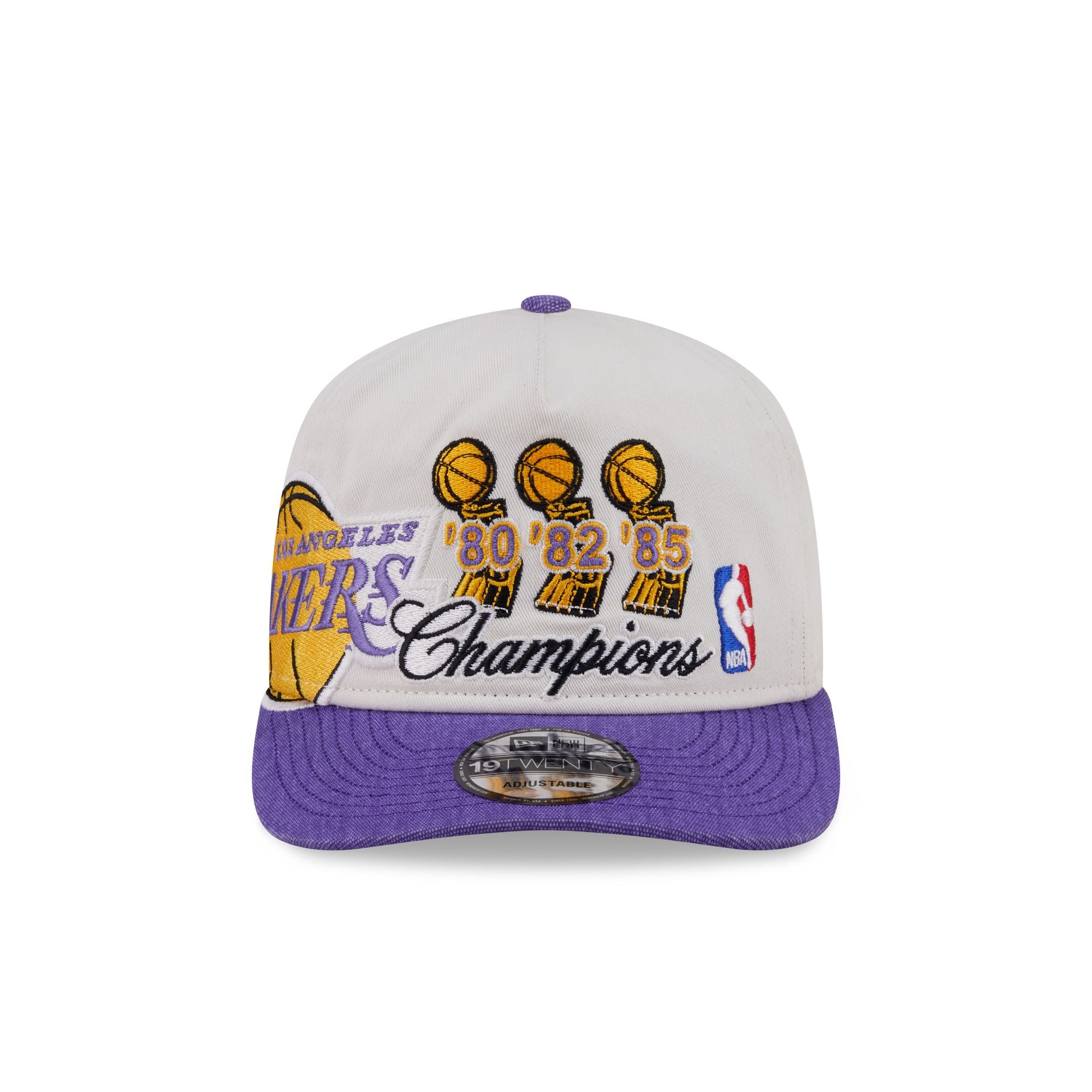 Los Angeles Lakers Hardwood Classics Past Glory 19TWENTY Adjustable Ha - Image 2