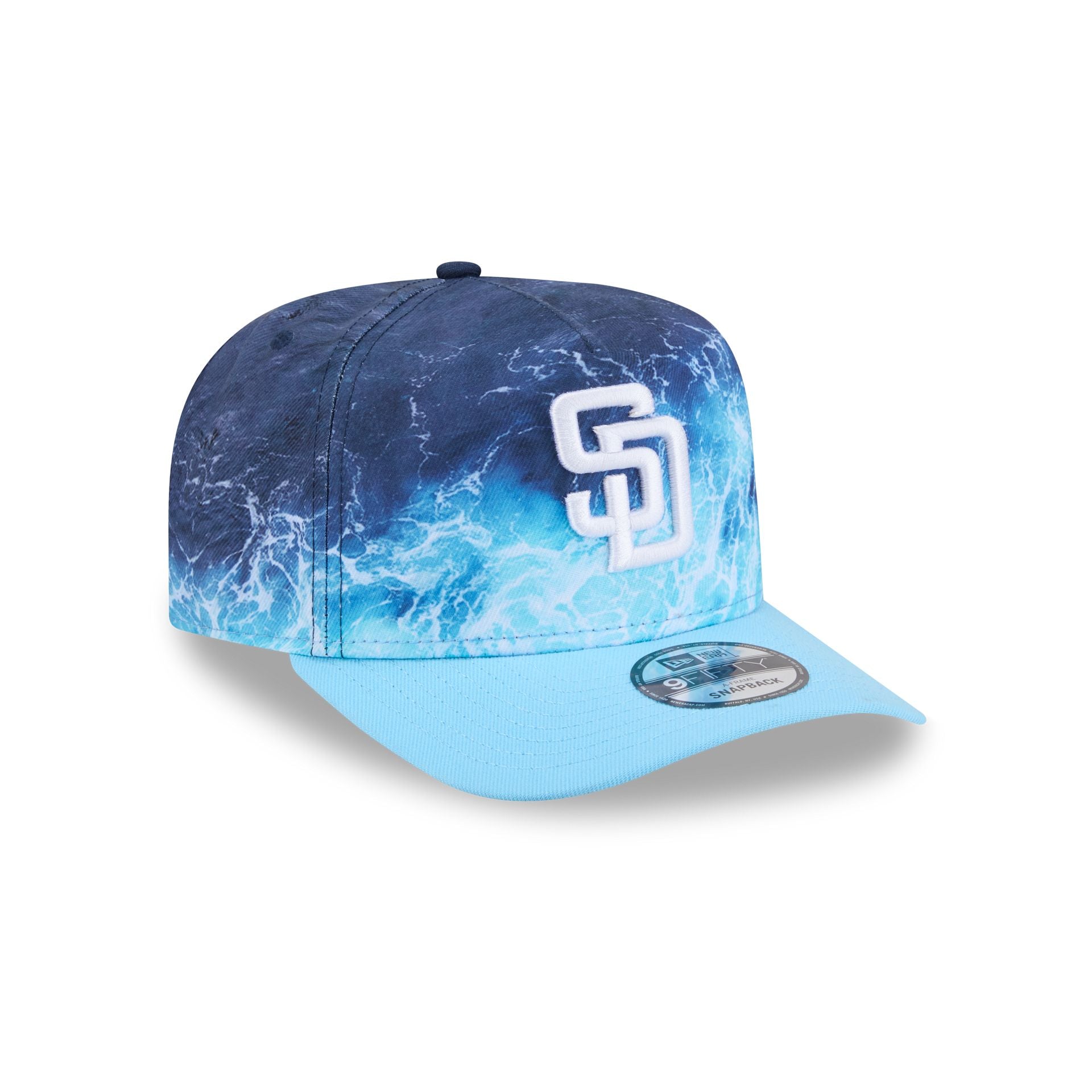 San Diego Padres Deep Water 9FIFTY A-Frame Snapback Hat - Image 3