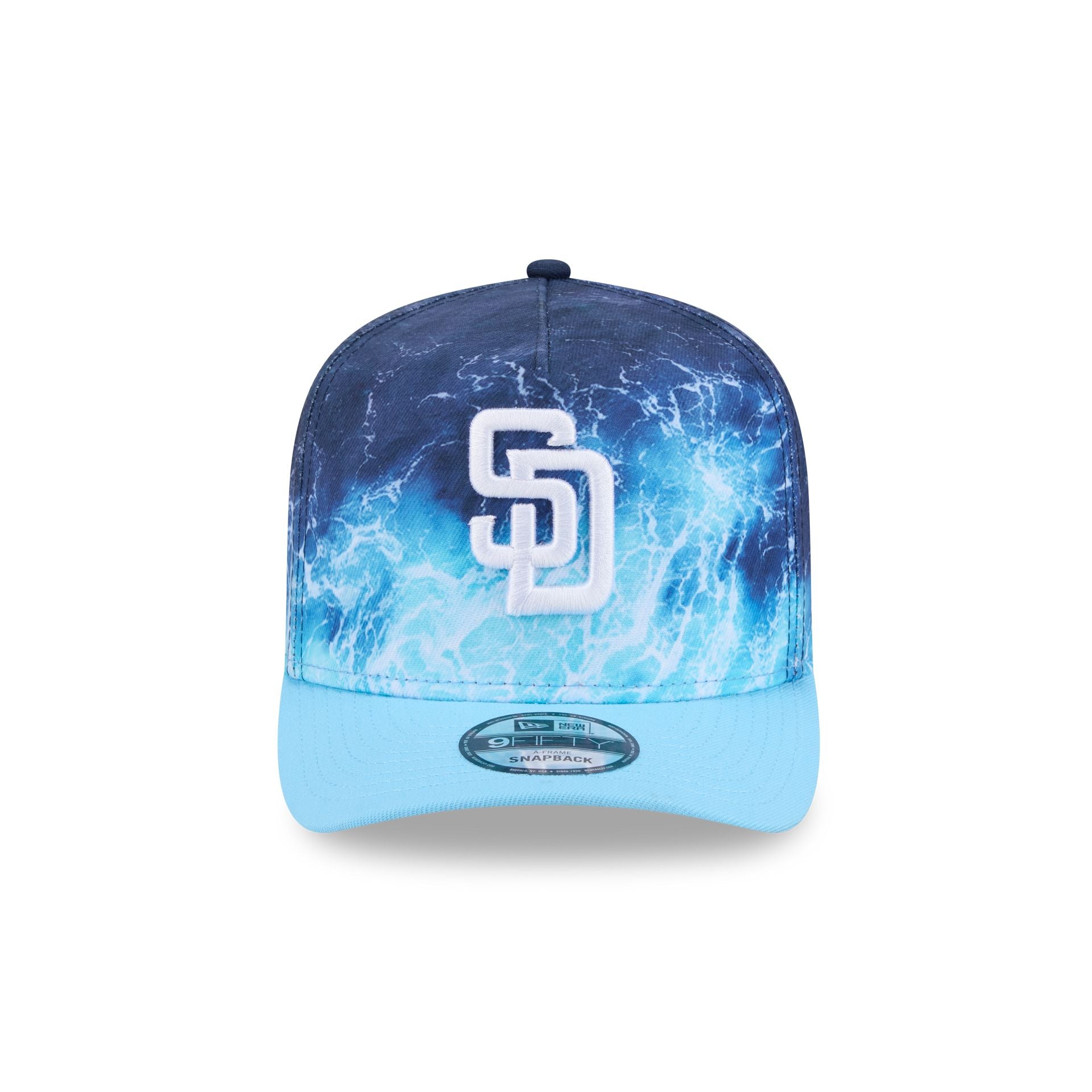 San Diego Padres Deep Water 9FIFTY A-Frame Snapback Hat - Image 2