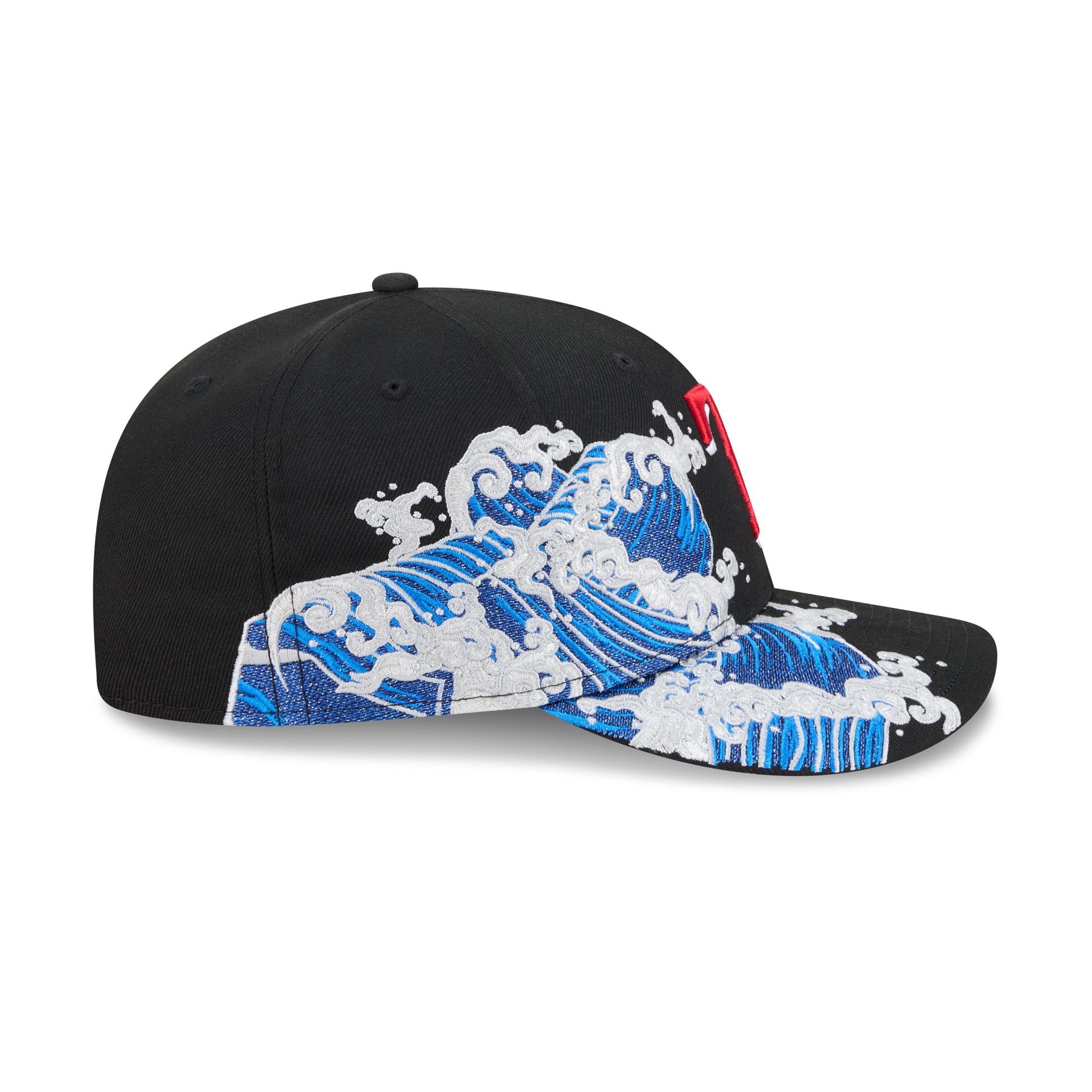 Texas Rangers Surf Tide 9FIFTY Snapback Hat - Image 4