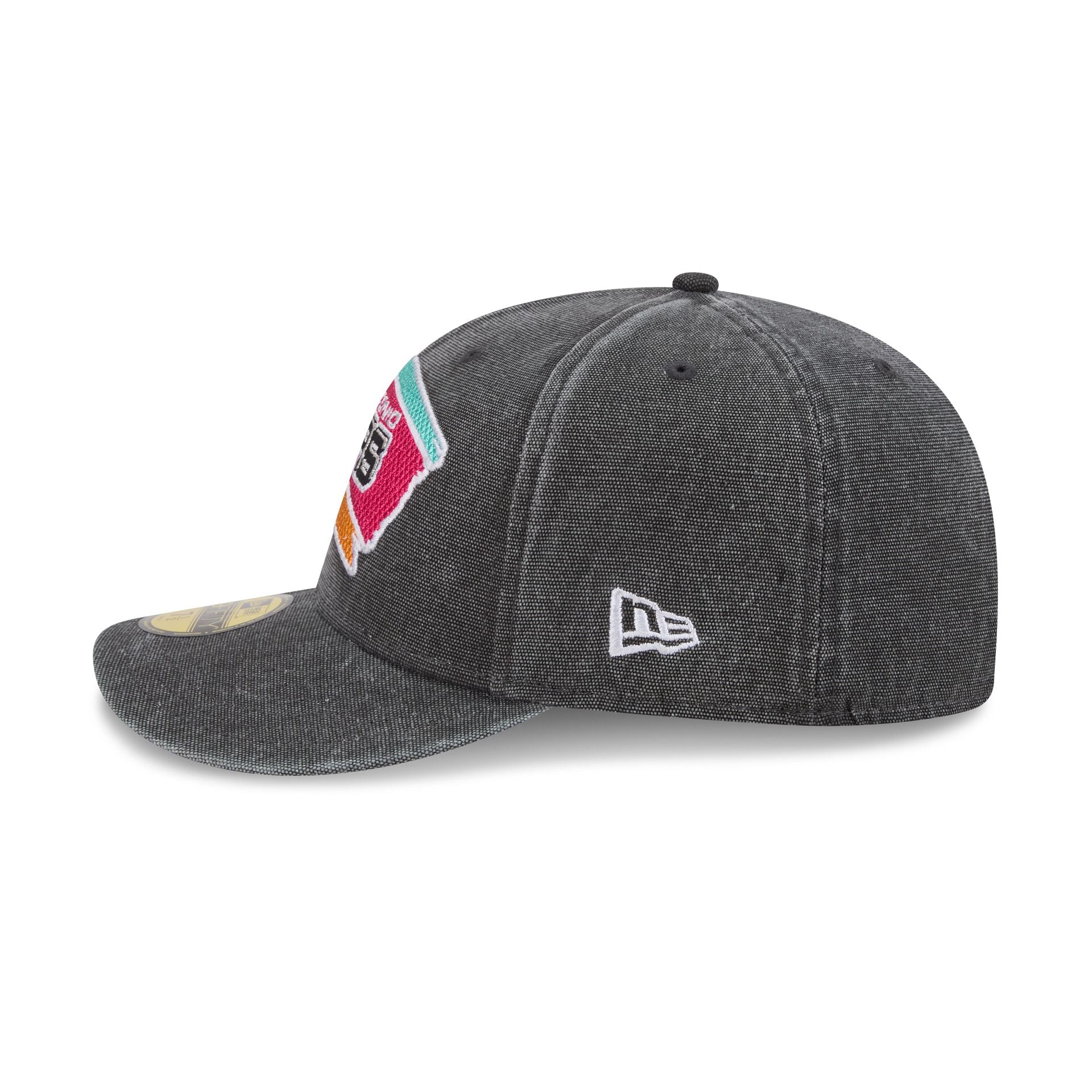 San Antonio Spurs Hardwood Classics Diamond Stitch 59FIFTY Fitted Hat - Image 5