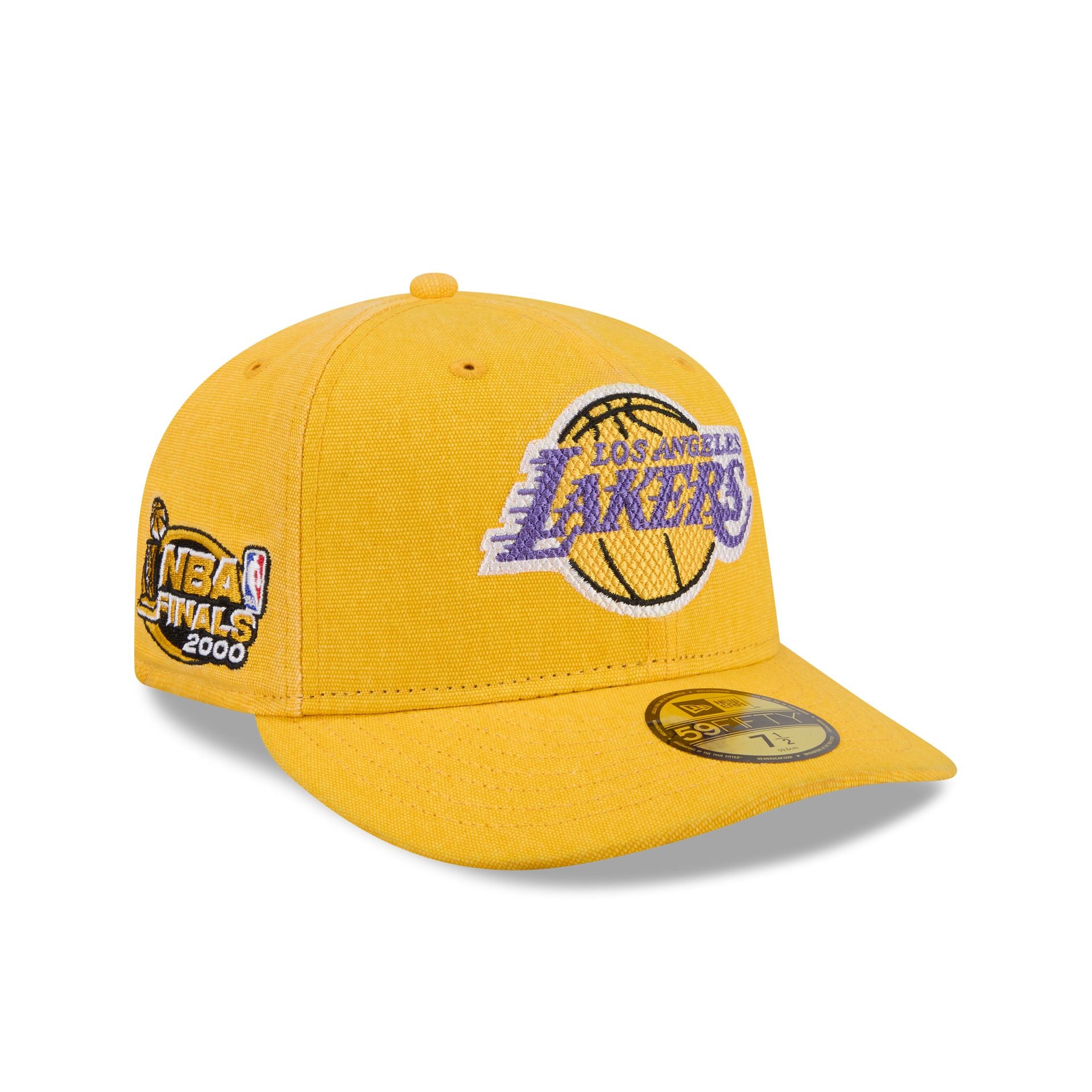 Los Angeles Lakers Hardwood Classics Diamond Stitch Yellow 59FIFTY Fit
