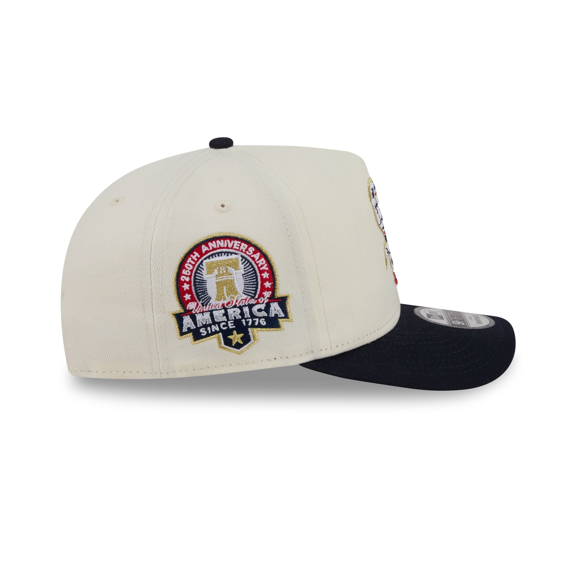 Chicago White Sox Chrome White Stars and Stripes 9FIFTY A-Frame Snapba - Image 4