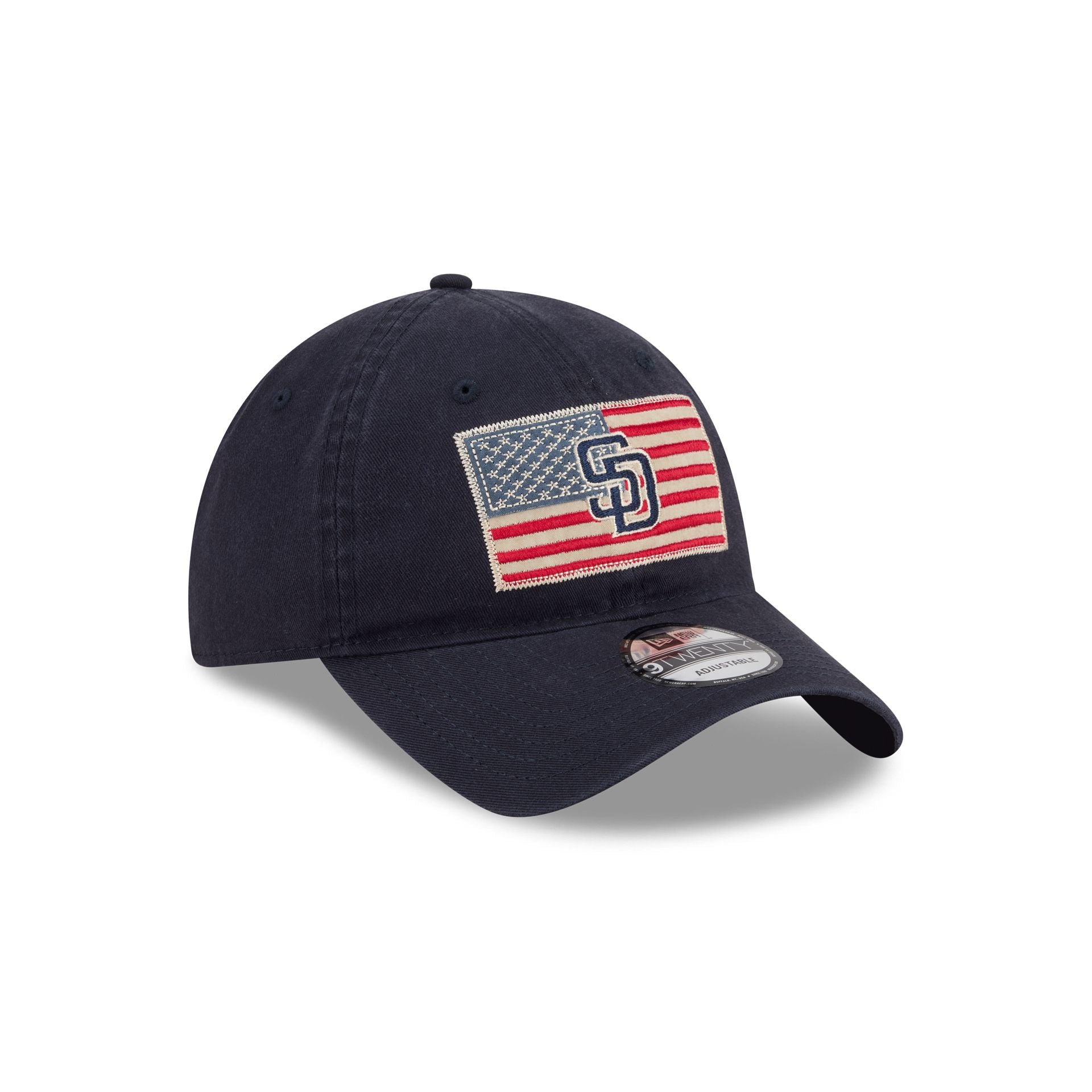 San Diego Padres Grand Flag 9TWENTY Adjustable Hat - Image 3