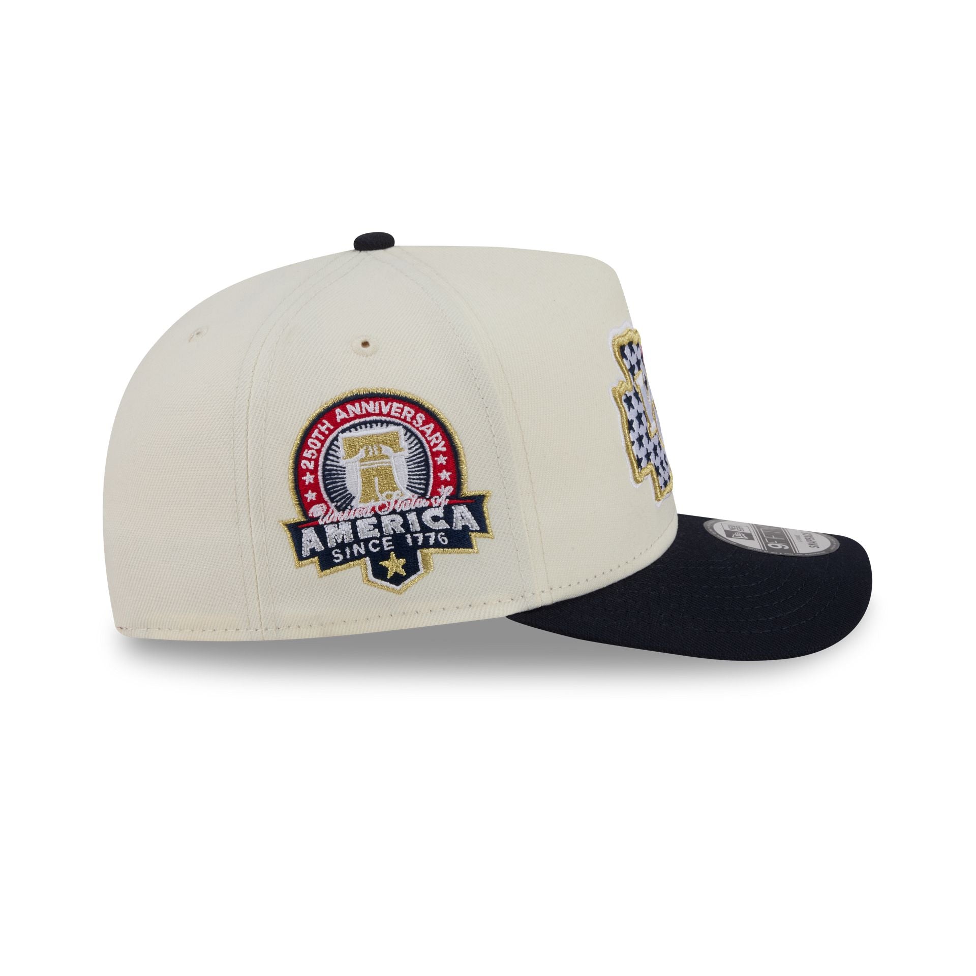 Kansas City Chiefs Chrome White Stars and Stripes 9FIFTY A-Frame Snapb - Image 4