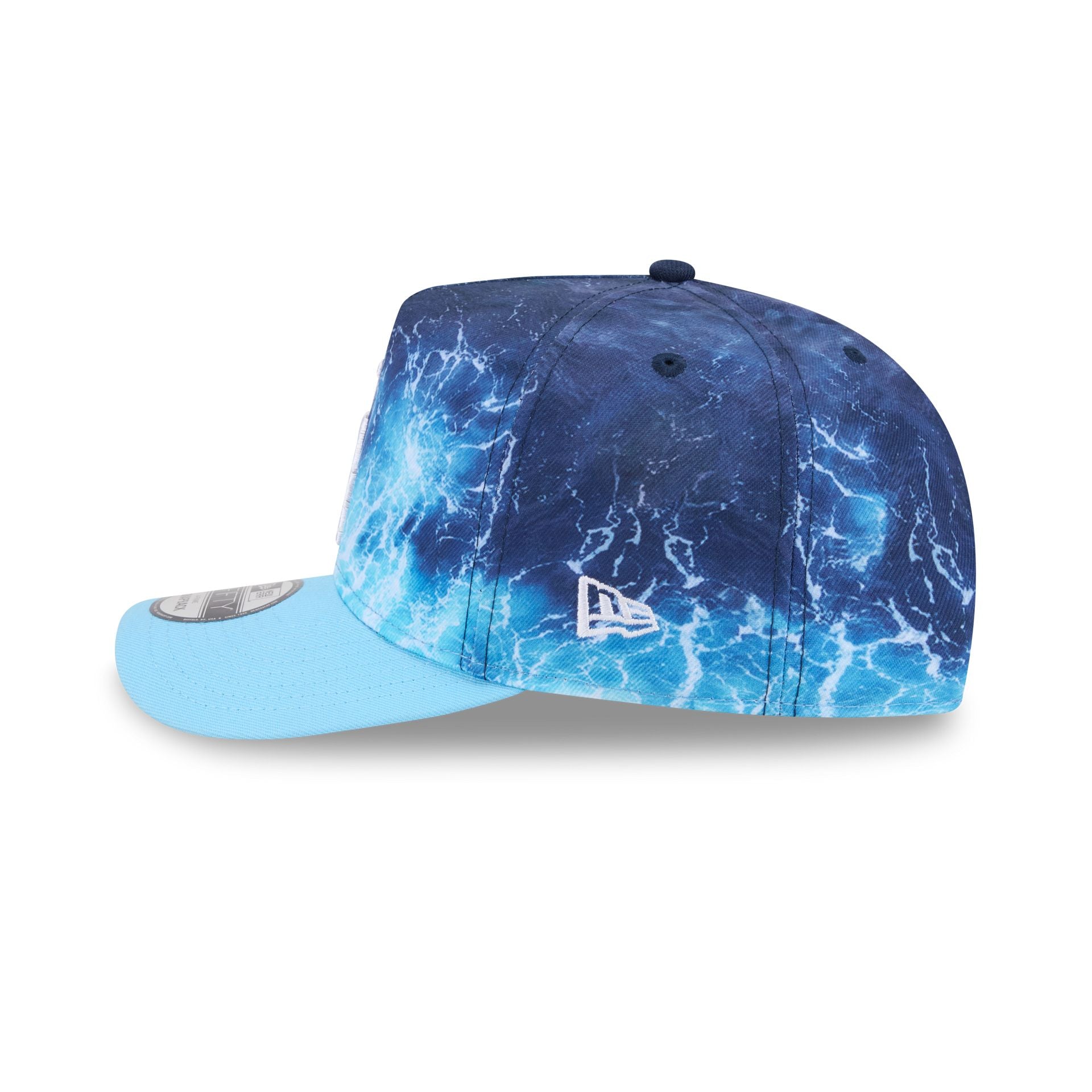 Los Angeles Dodgers Deep Water 9FIFTY A-Frame Snapback Hat - Image 4