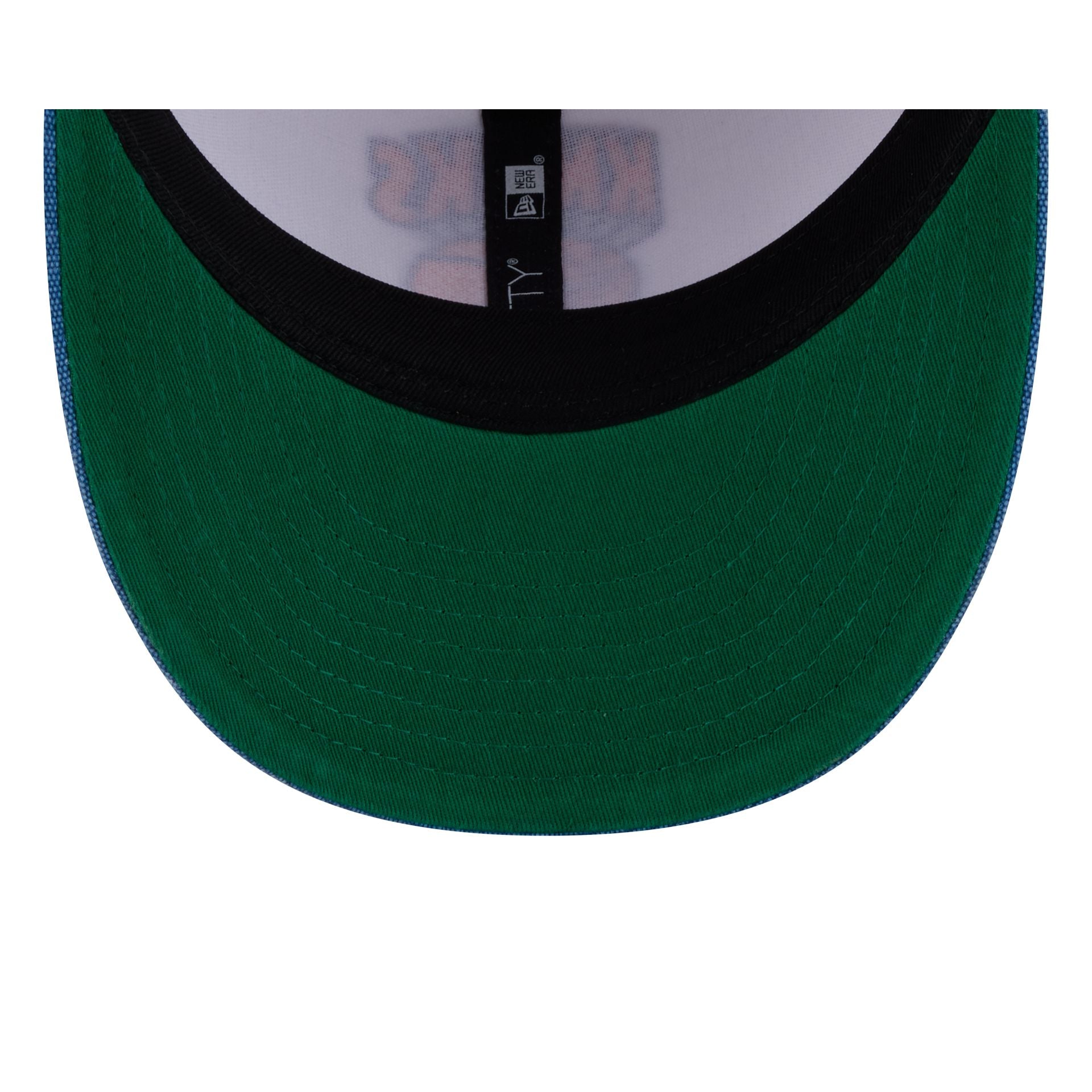 New York Knicks Hardwood Classics Diamond Stitch White 59FIFTY Fitted Hat - Image 7
