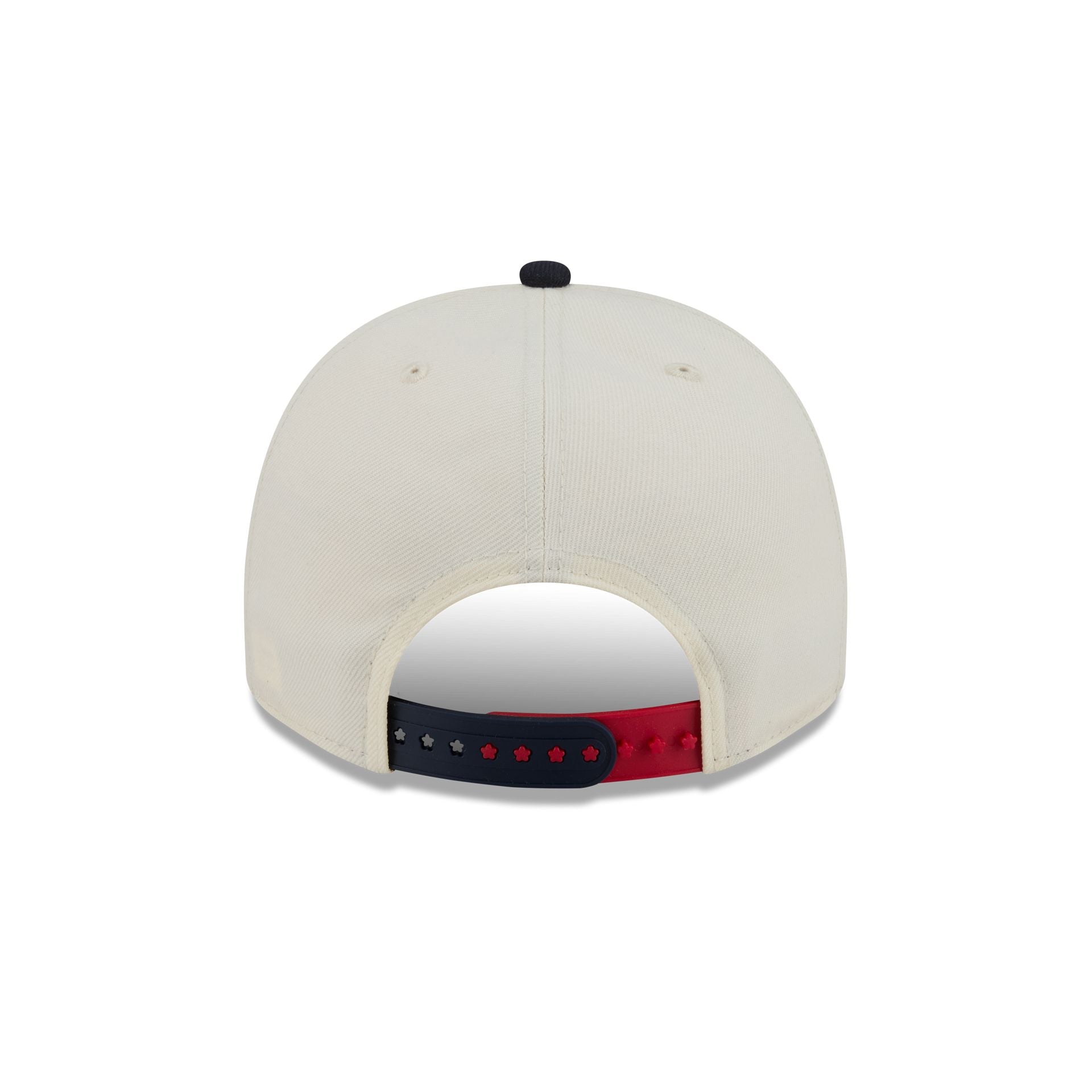 New York Knicks Chrome White Stars and Stripes 9FIFTY A-Frame Snapback Hat - Image 6