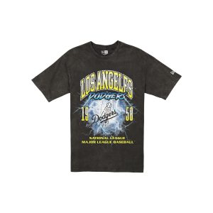 Los Angeles Dodgers Lifestyle Graphics Storm Black T-Shirt