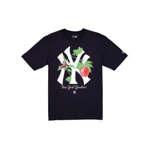 New York Yankees Lifestyle Graphics Floral Embroidery T-Shirt
