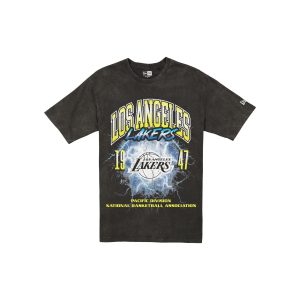 Los Angeles Lakers Lifestyle Graphics Storm Black T-Shirt
