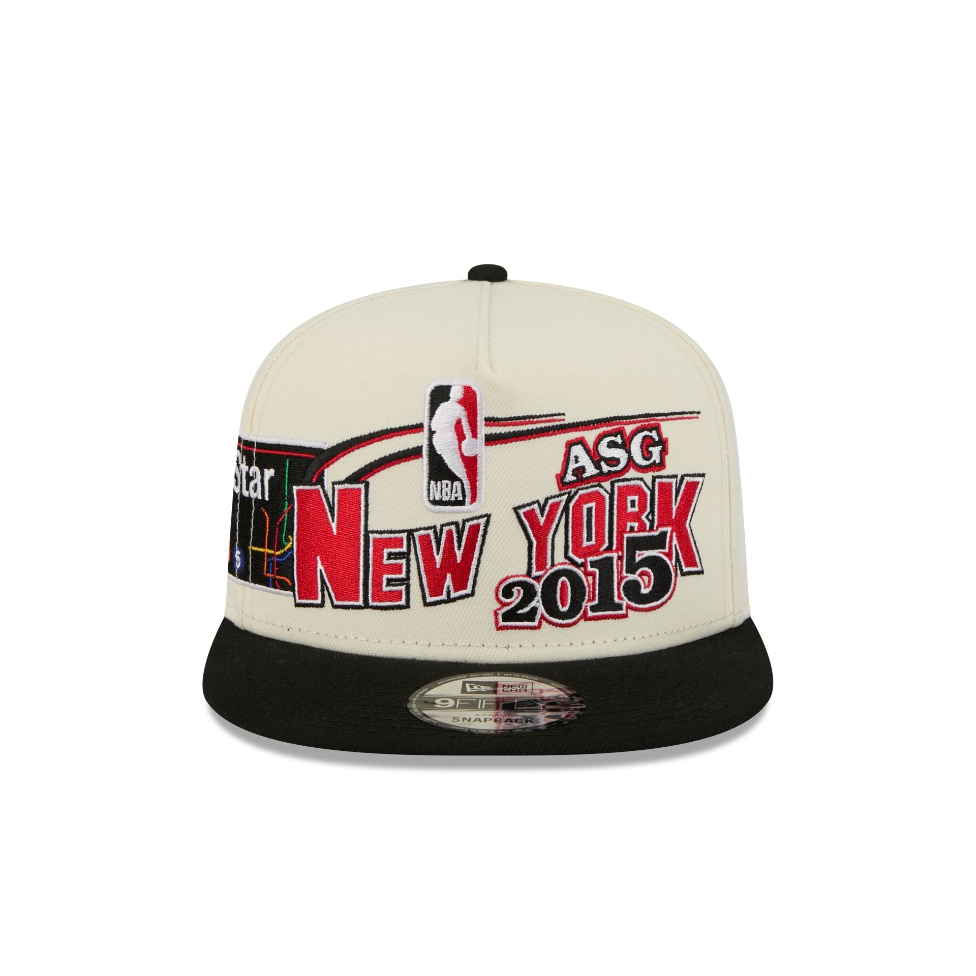 Brooklyn Nets Hardwood Classics 2015 All-Star Game 9FIFTY A-Frame Snap - Image 2