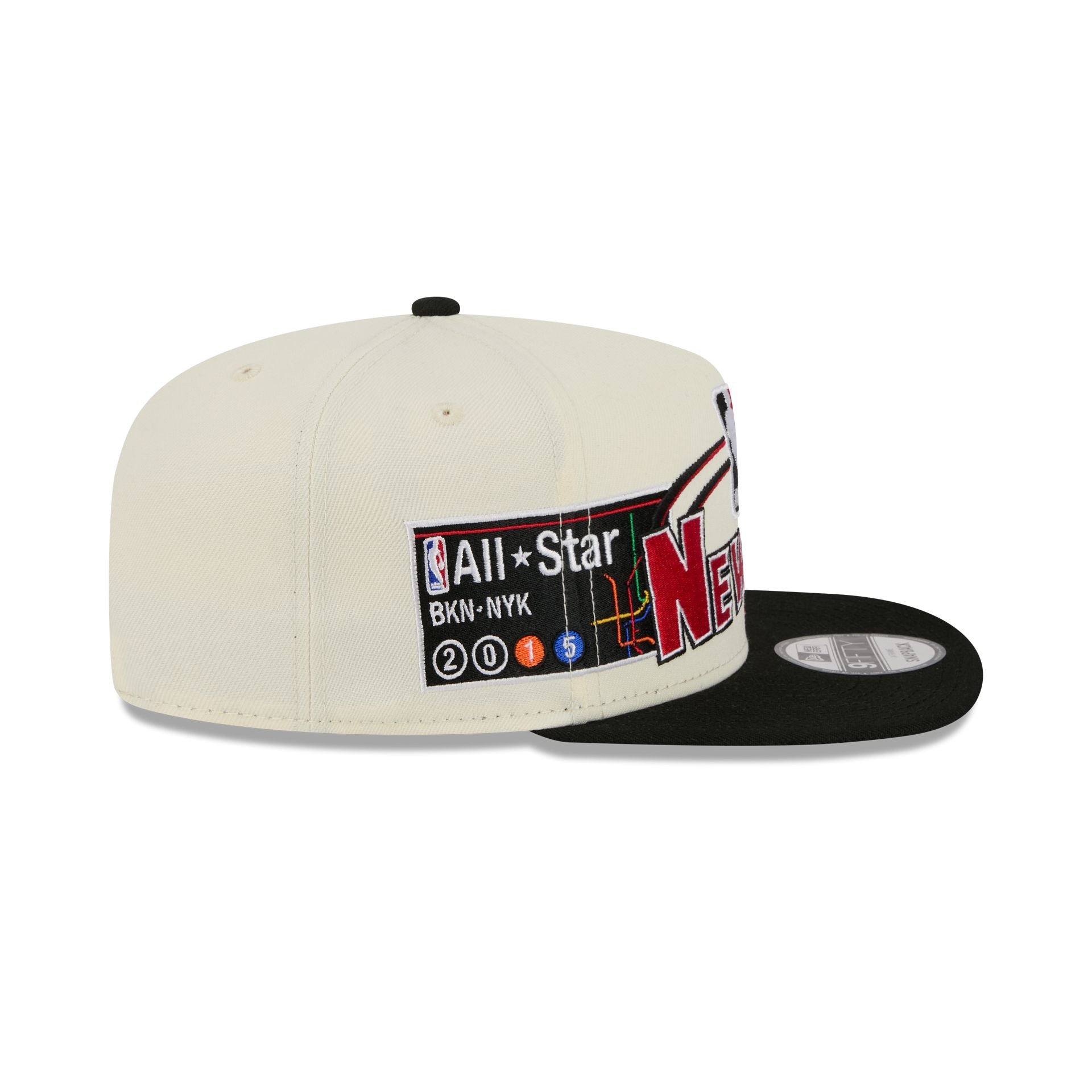 Brooklyn Nets Hardwood Classics 2015 All-Star Game 9FIFTY A-Frame Snap - Image 4