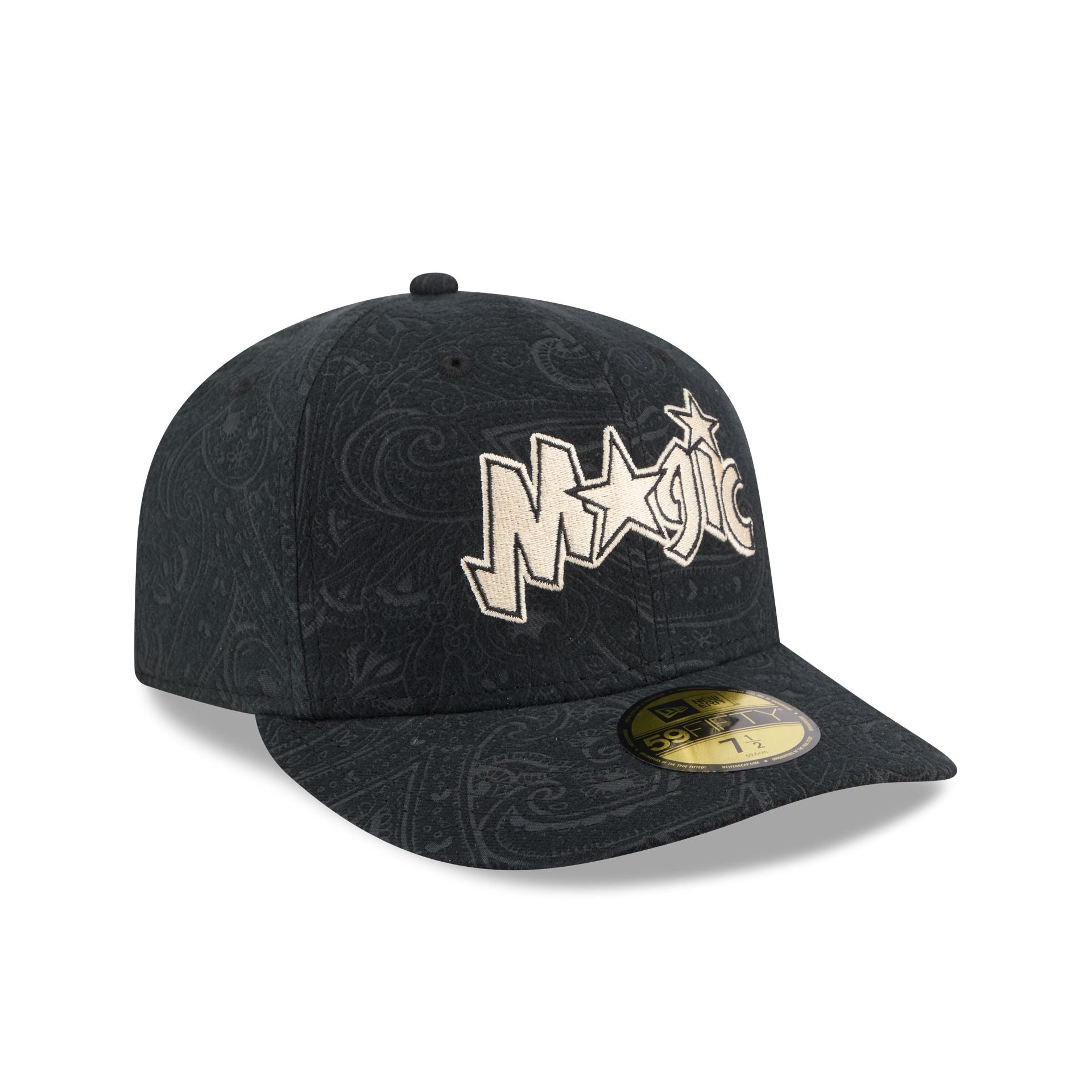 Orlando Magic Three Looms Brushed Cotton 59FIFTY Fitted Hat - Image 3