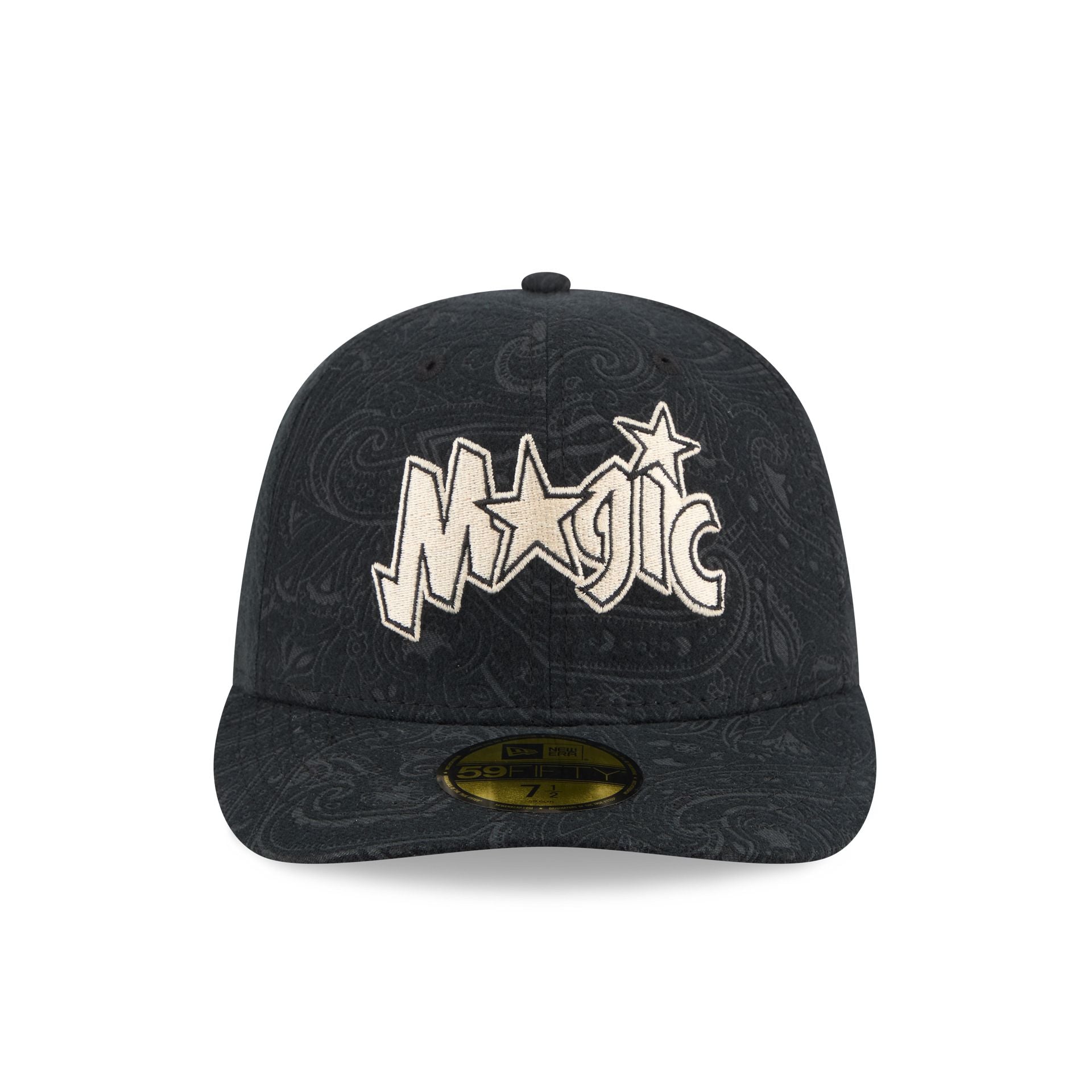Orlando Magic Three Looms Brushed Cotton 59FIFTY Fitted Hat - Image 2