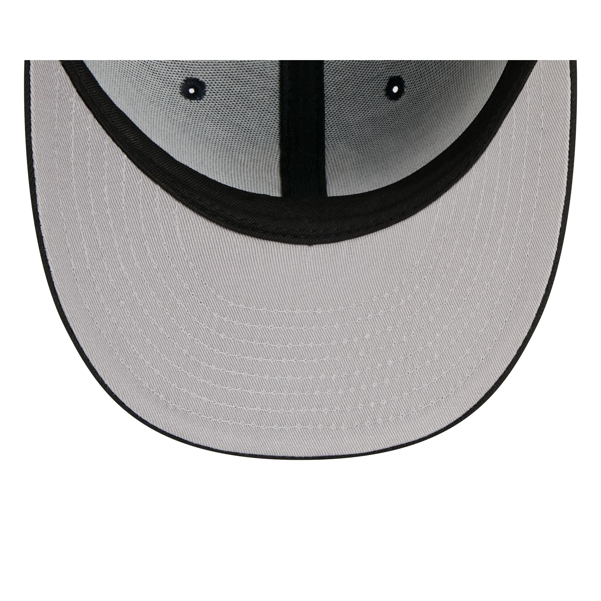 Pittsburgh Pirates Three Looms Tweedy Cotton Black 59FIFTY Fitted Hat - Image 7