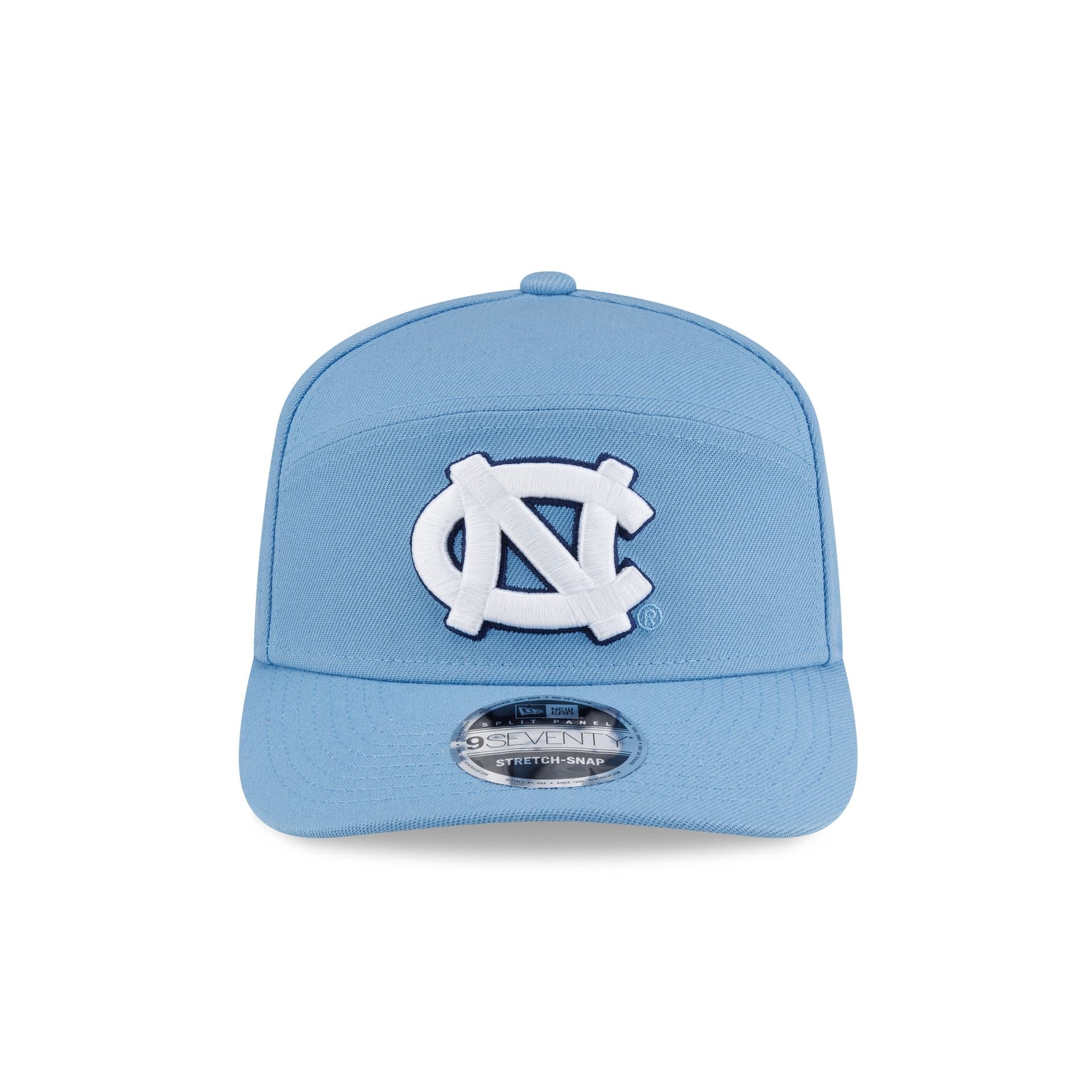 North Carolina Tar Heels Poly Split Panel 9SEVENTY Stretch-Snap Hat - Image 2