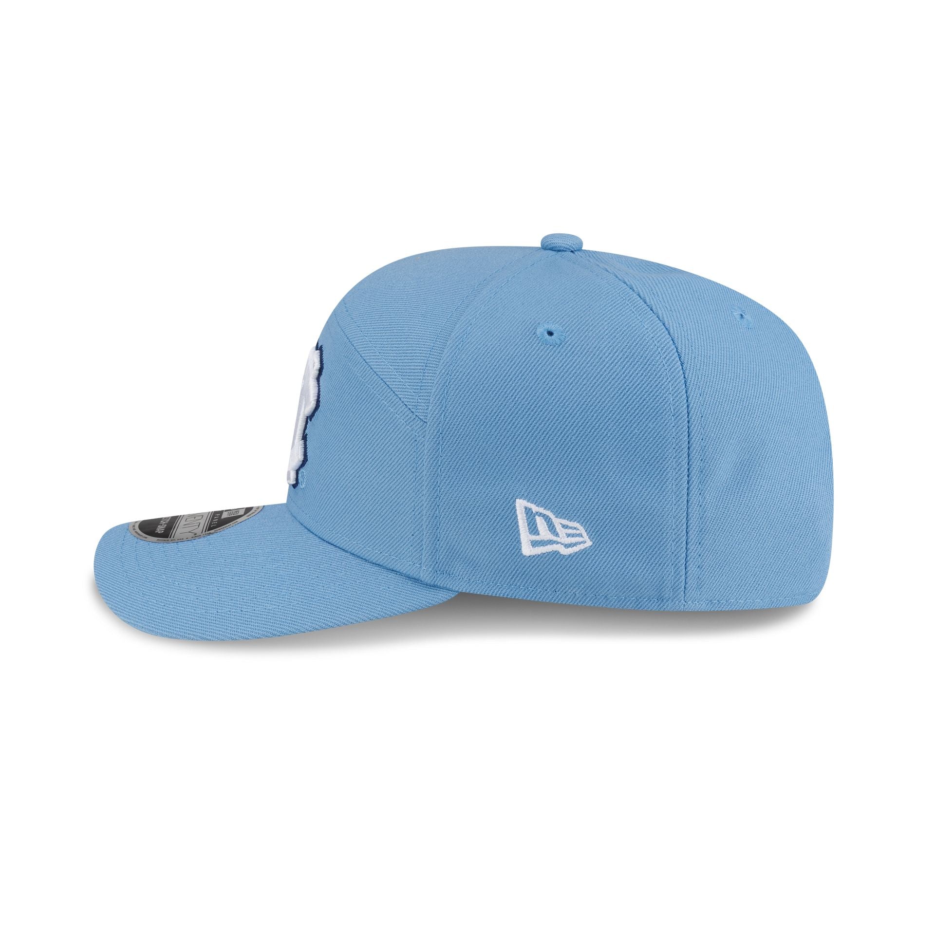 North Carolina Tar Heels Poly Split Panel 9SEVENTY Stretch-Snap Hat - Image 4