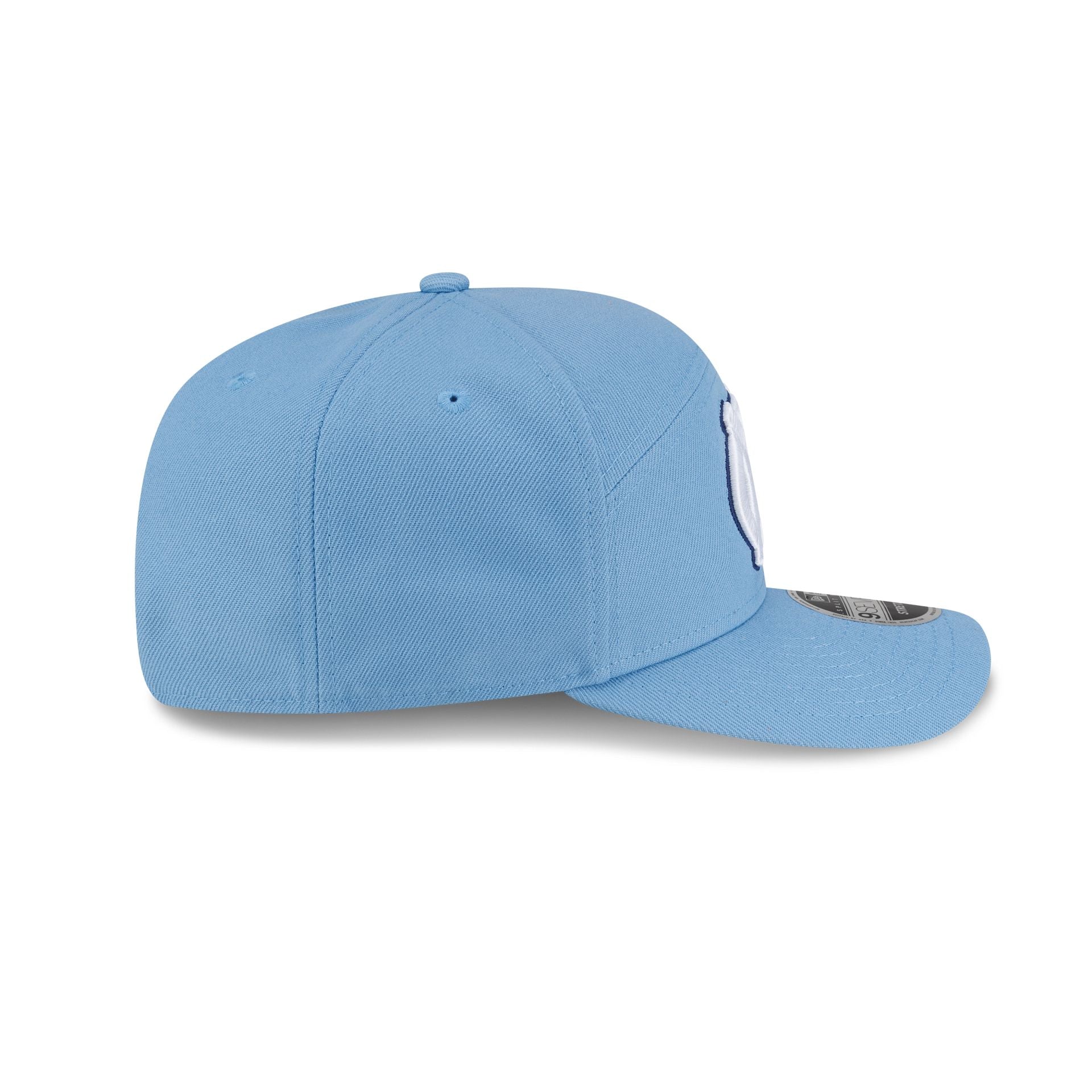 North Carolina Tar Heels Poly Split Panel 9SEVENTY Stretch-Snap Hat - Image 5