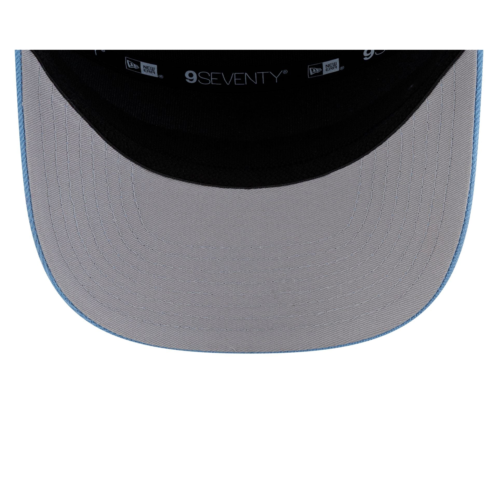 North Carolina Tar Heels Poly Split Panel 9SEVENTY Stretch-Snap Hat - Image 7