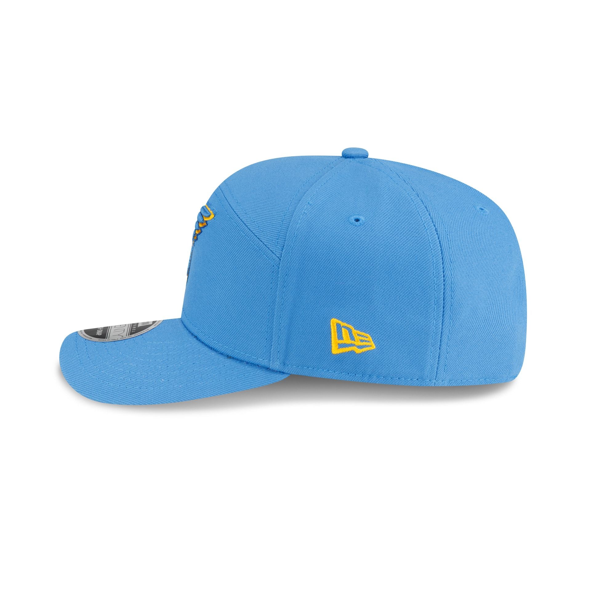 St. Louis Blues Poly Split Panel 9SEVENTY Stretch-Snap Hat - Image 4