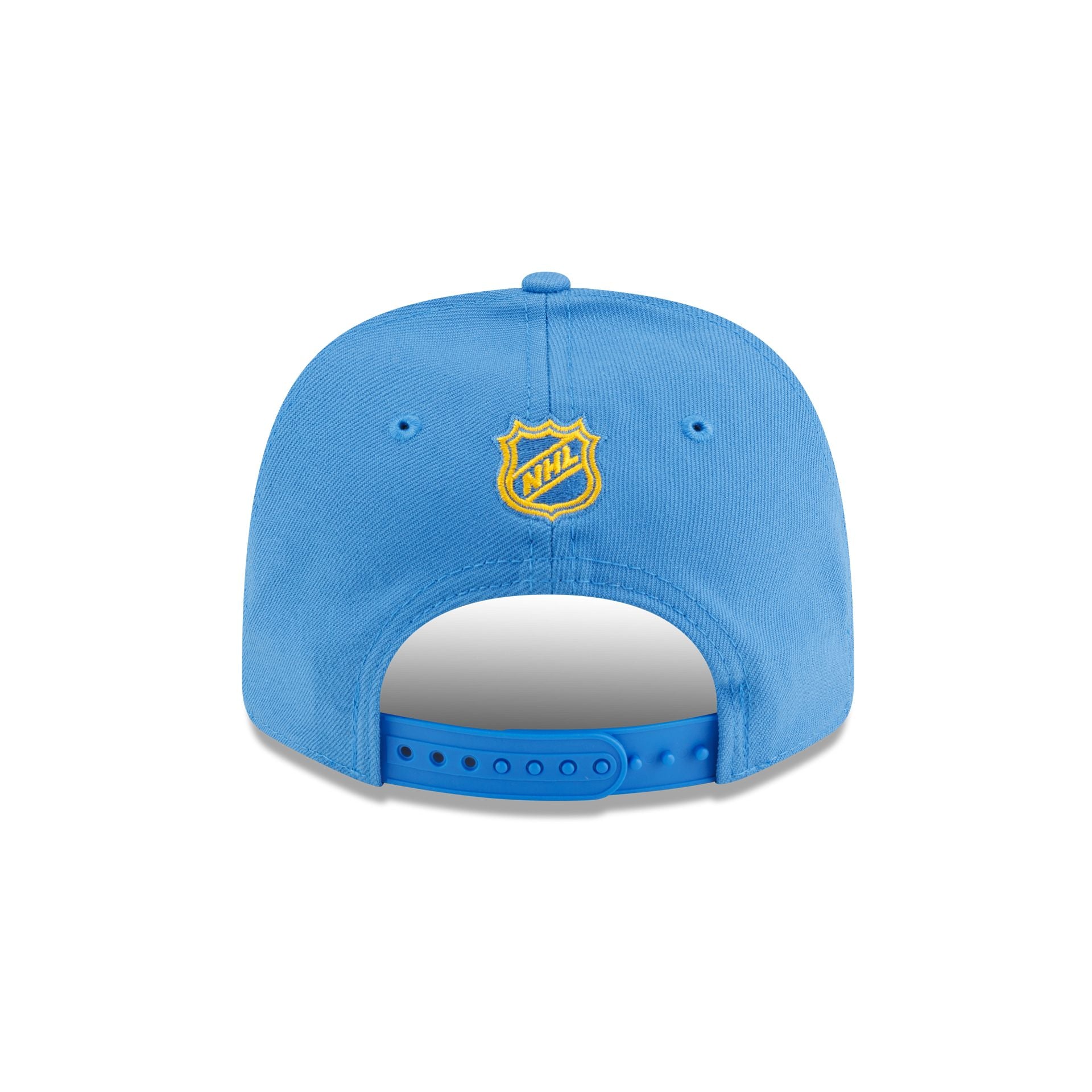 St. Louis Blues Poly Split Panel 9SEVENTY Stretch-Snap Hat - Image 6