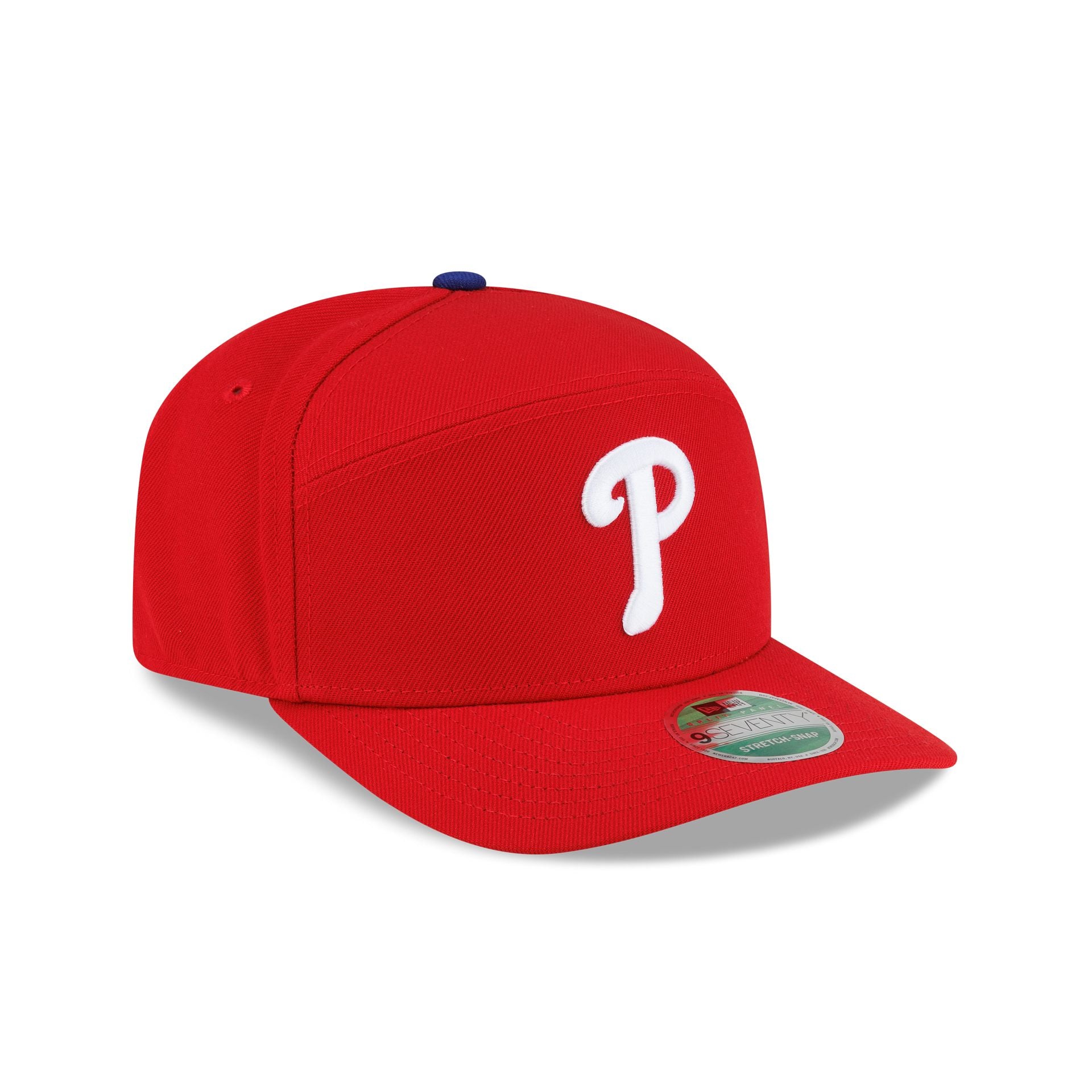 Philadelphia Phillies Player Replica Game Split Panel 9SEVENTY Stretch-Snap Hat - Image 3