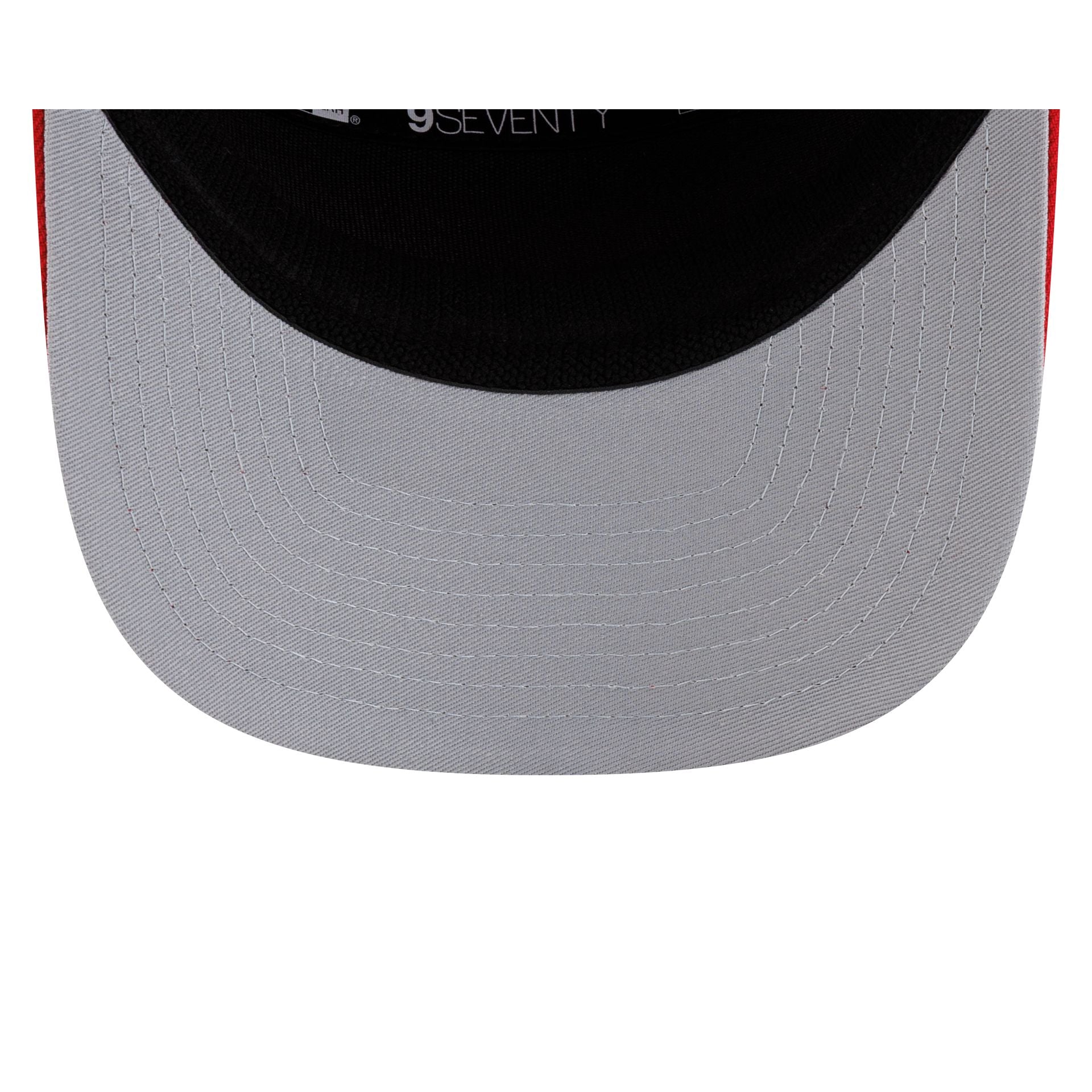 Calgary Flames Poly Split Panel 9SEVENTY Stretch-Snap Hat - Image 7