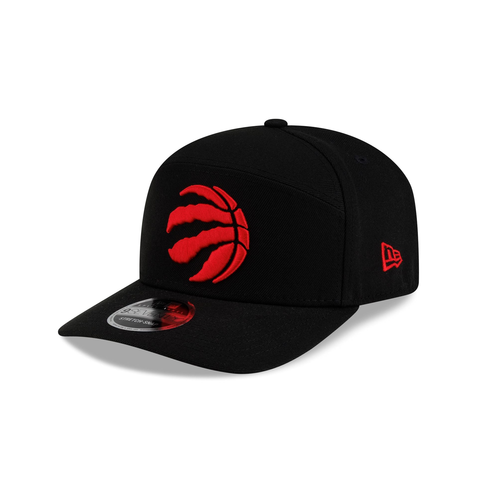 Toronto Raptors Poly Split Panel 9SEVENTY Stretch-Snap Hat