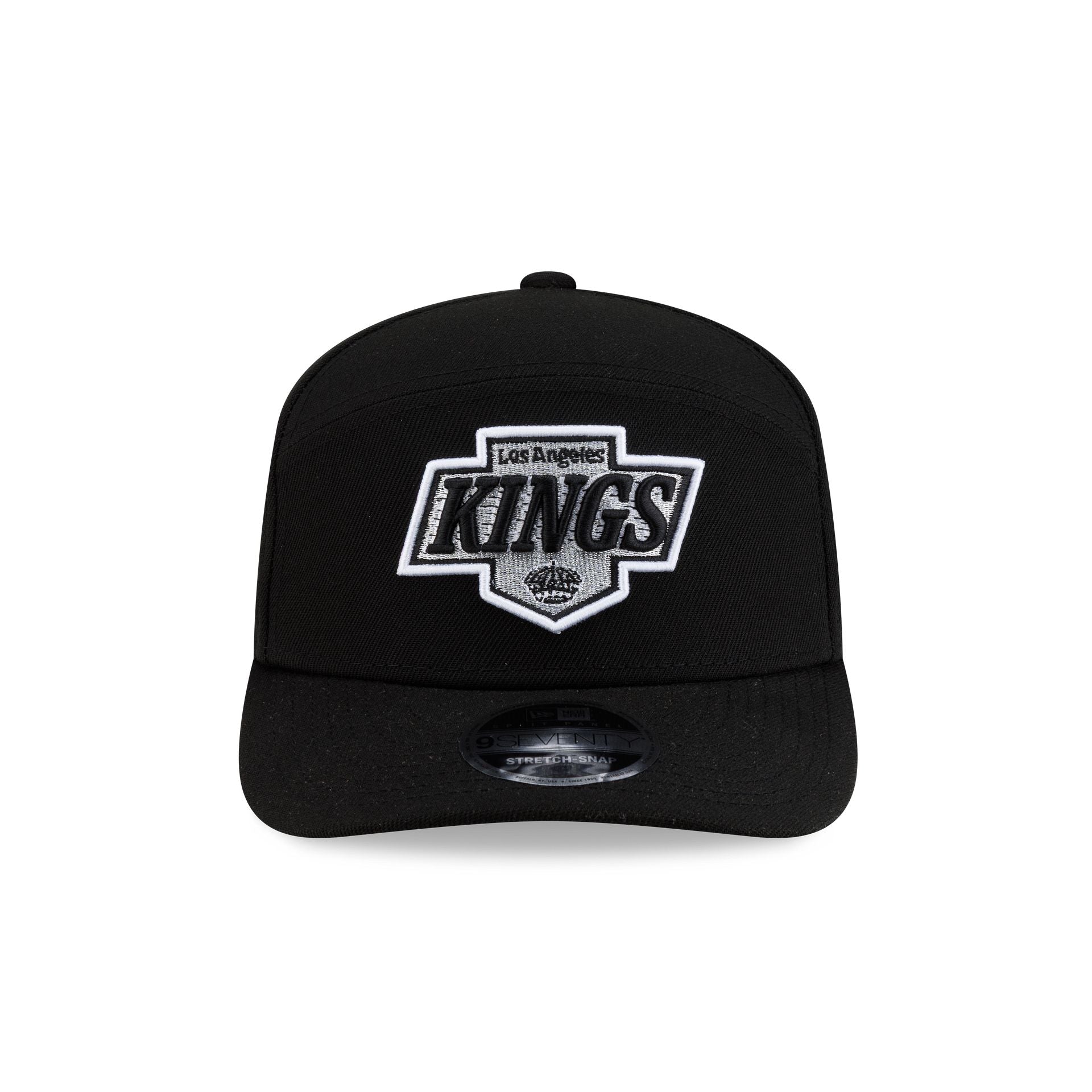 Los Angeles Kings Poly Split Panel 9SEVENTY Stretch-Snap Hat - Image 2